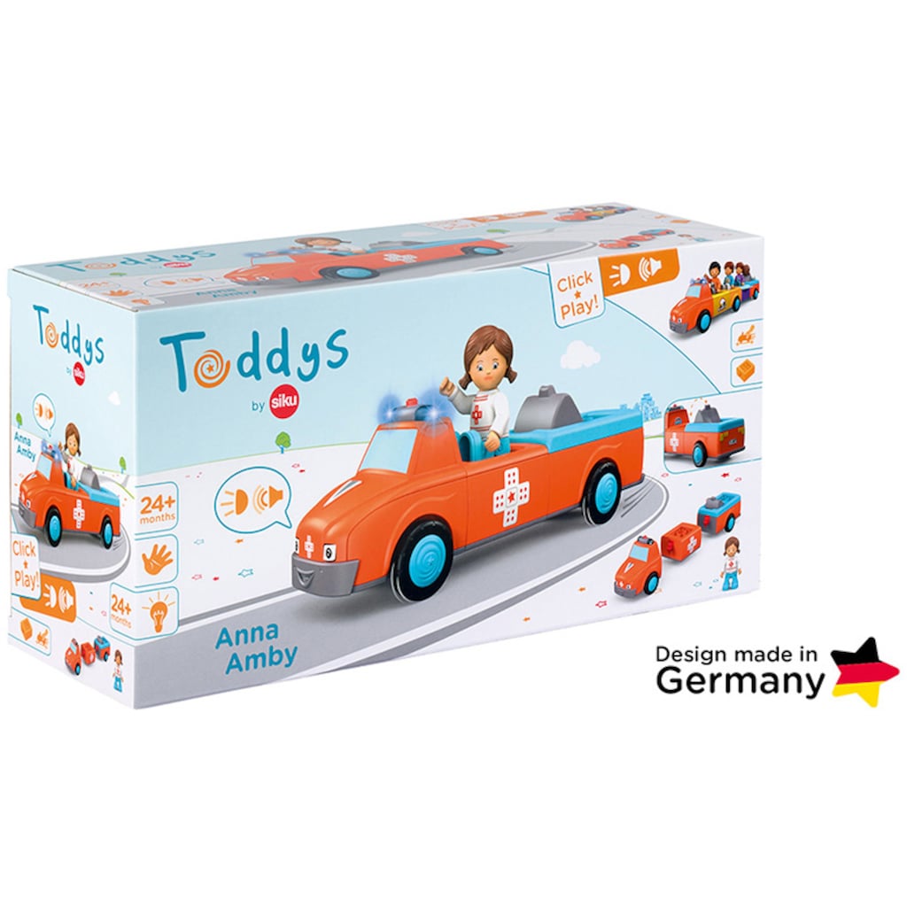 Toddys by siku Spielzeug-Krankenwagen »Anna Amby (0125)«, mit Licht und Sound