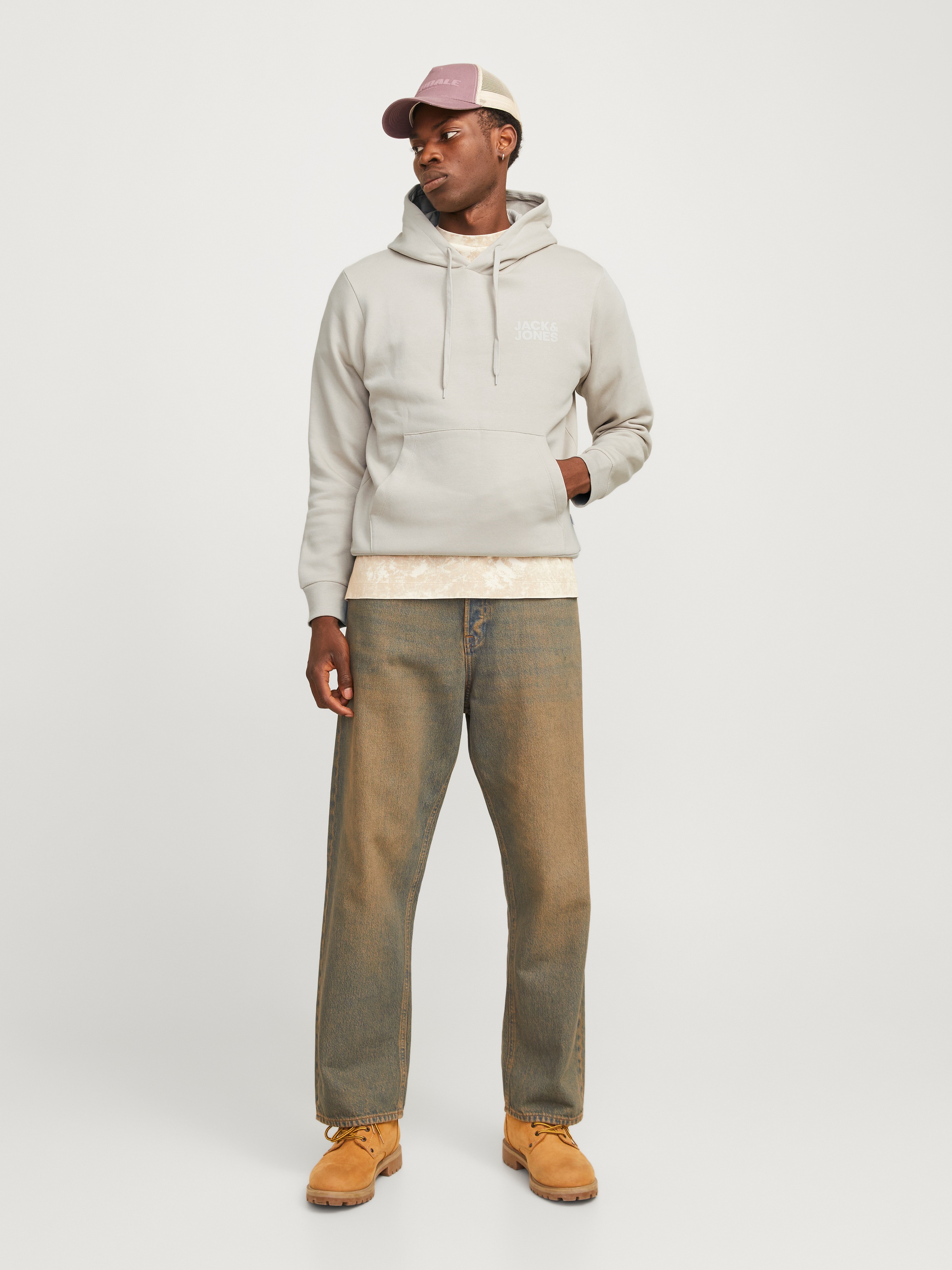 Jack & Jones Kapuzensweatshirt »JJECORP LOGO SWEAT HOOD NOOS«, mit Logo Print