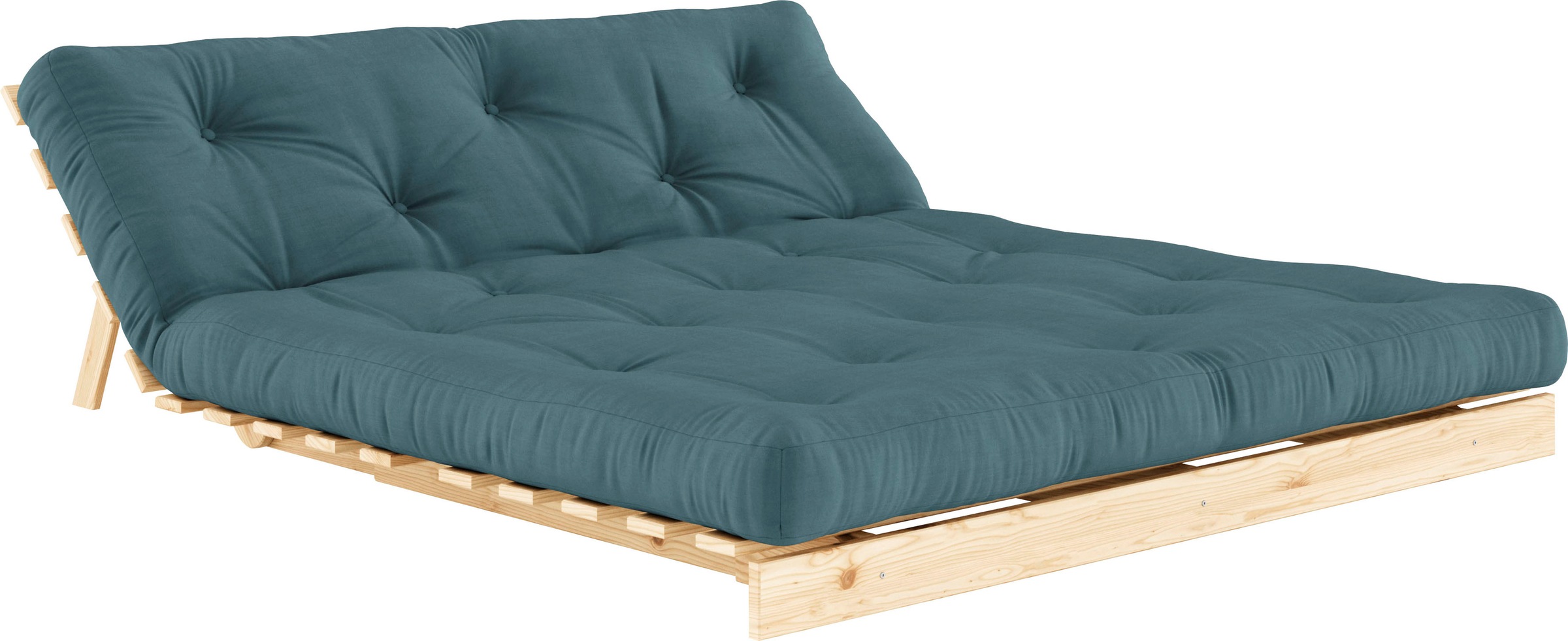 Karup Design Daybett »Daybett Roots Schlafsofa – Gästebett & Sofa aus FSC®-Kiefer«, Inkl. Futonmatratze, in mehreren Größen & Farben erhältlich