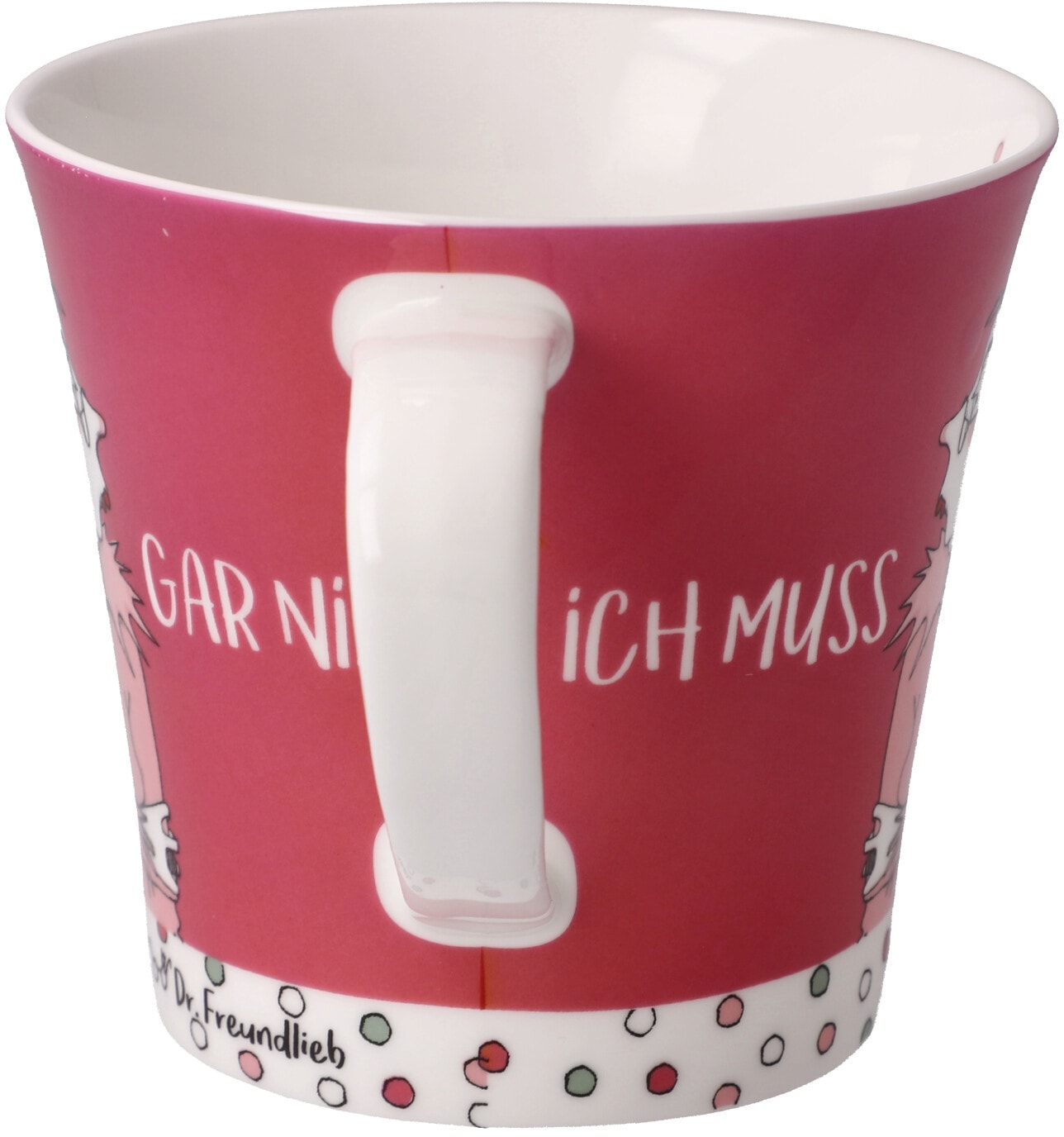 Goebel Tasse »Barbara Freundlieb«, Coffee-/Tea Mug,Barbara Freundlieb - "Ich muss gar nix"