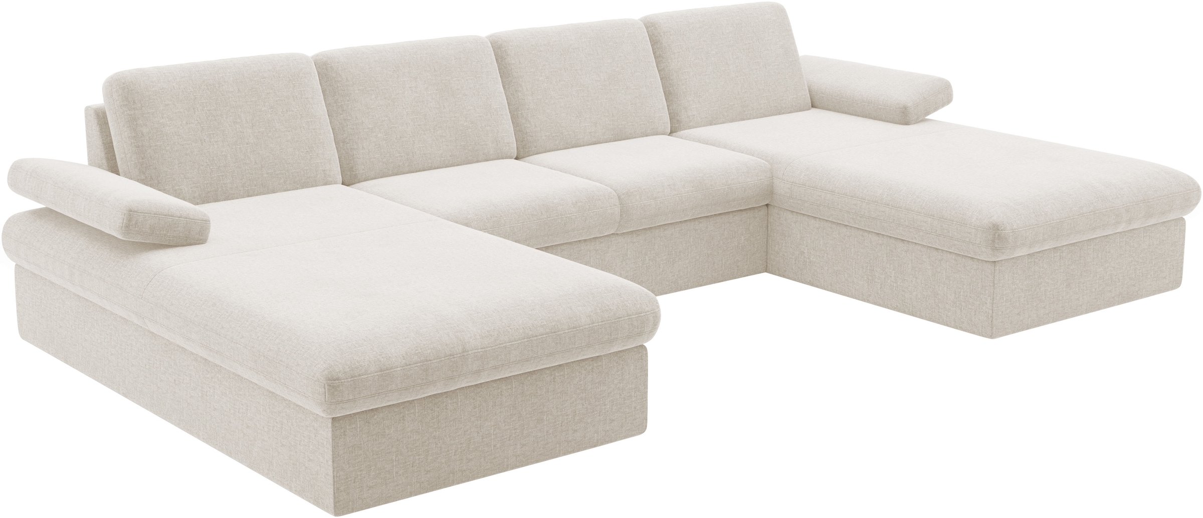 sit&more Wohnlandschaft »Moreno«, mit Armteilverstellung,wahlweise mit Bettfunktion
