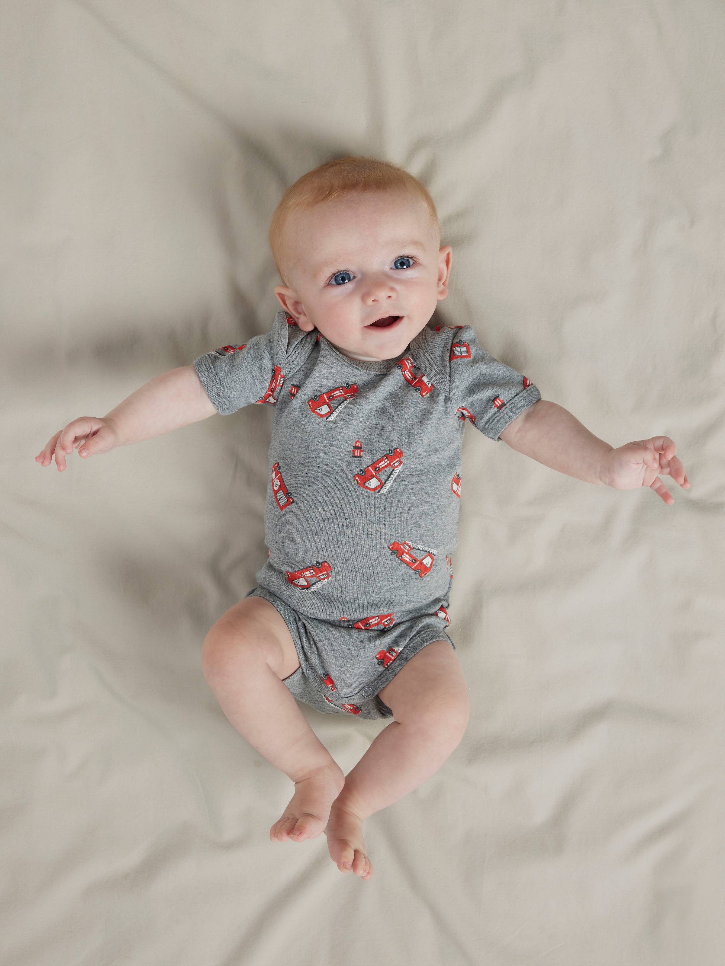 Name It Kurzarmbody »NBMBODY 3P SS FIRETRUCK NOOS« Packung, 3 tlg.