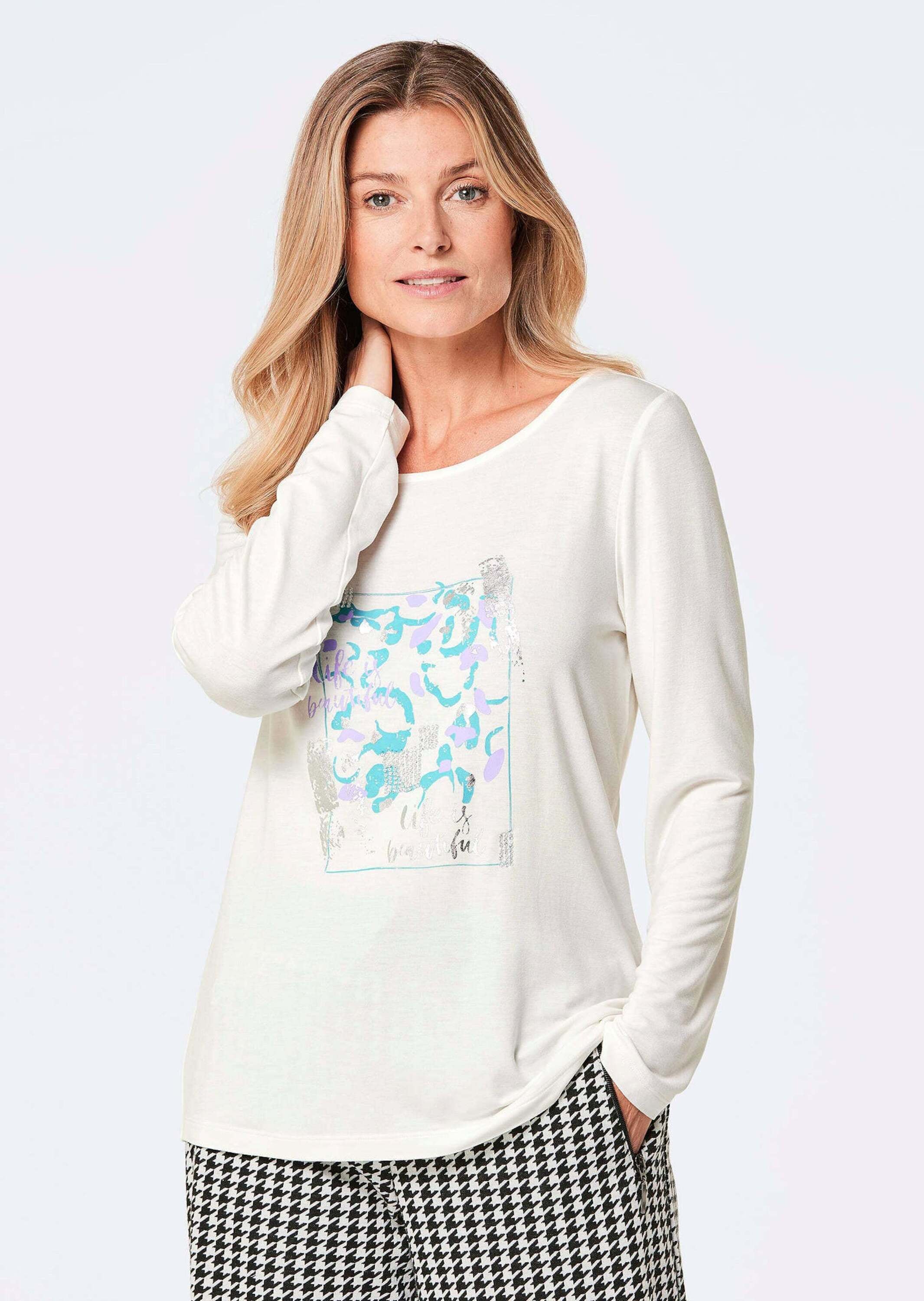 GOLDNER Print-Shirt »Kurzgröße Shirt«