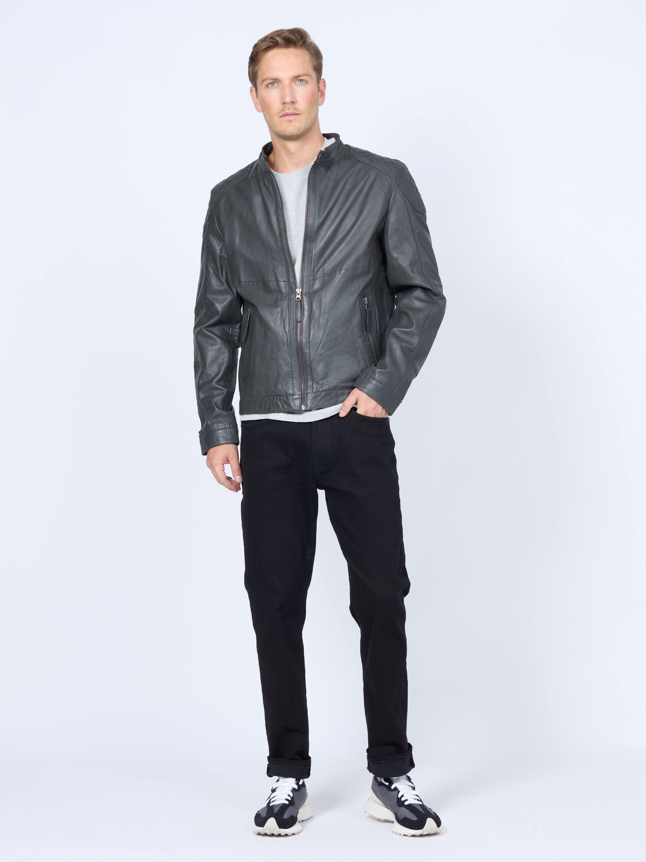 MUSTANG Kurzjacke »Lederjacke Max«