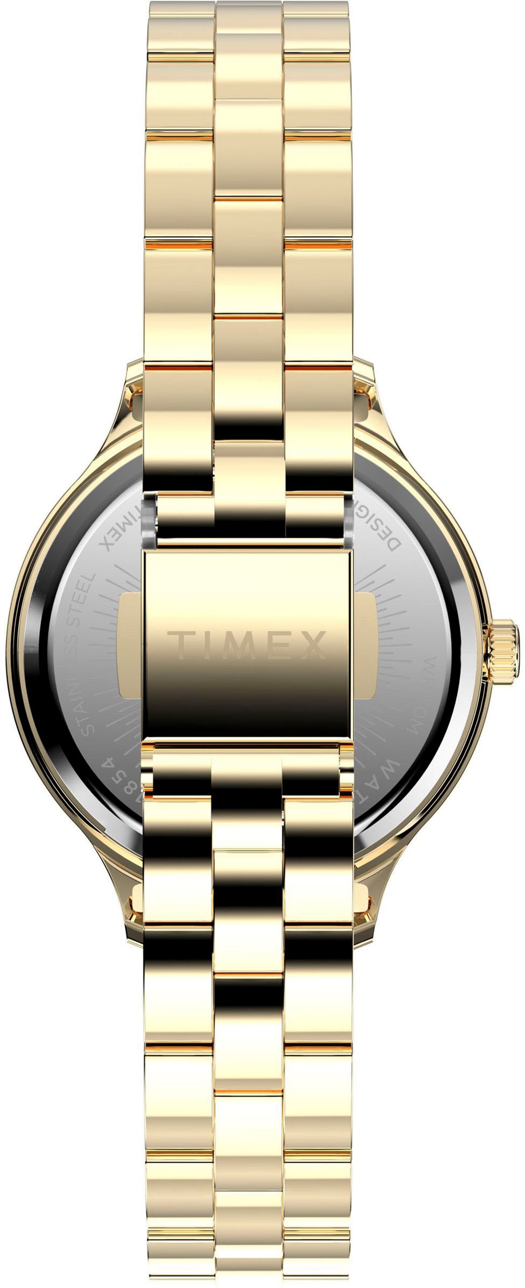 Timex Quarzuhr »PEYTON«, Armbanduhr, Damenuhr,Edelstahlarmband,analog