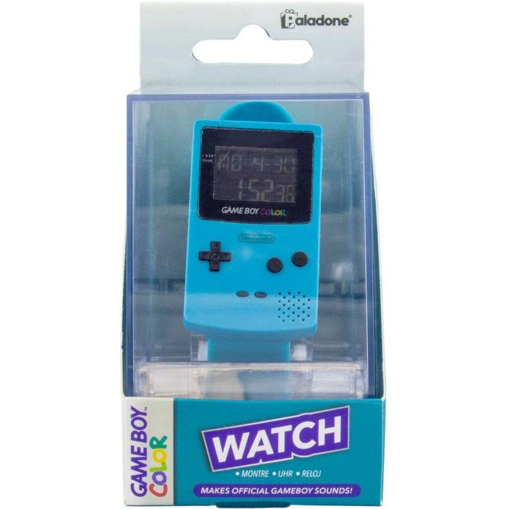 Paladone Digitaluhr »Gameboy Color«