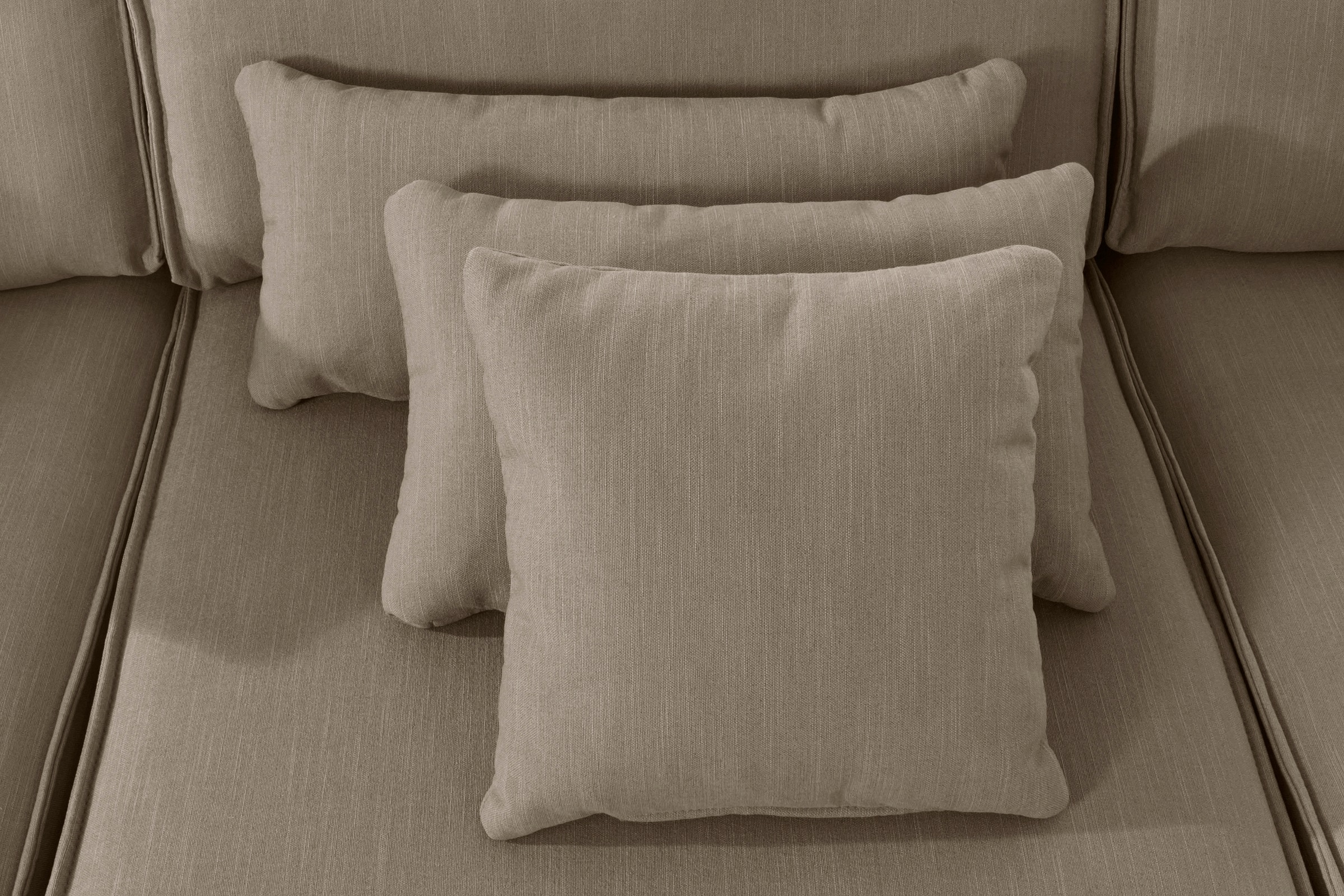 RAUM.ID Ecksofa »Florid L-Form«, 3 Teile, bestehend aus Modulen, viele Bezugsqualitäten, auch in Cord