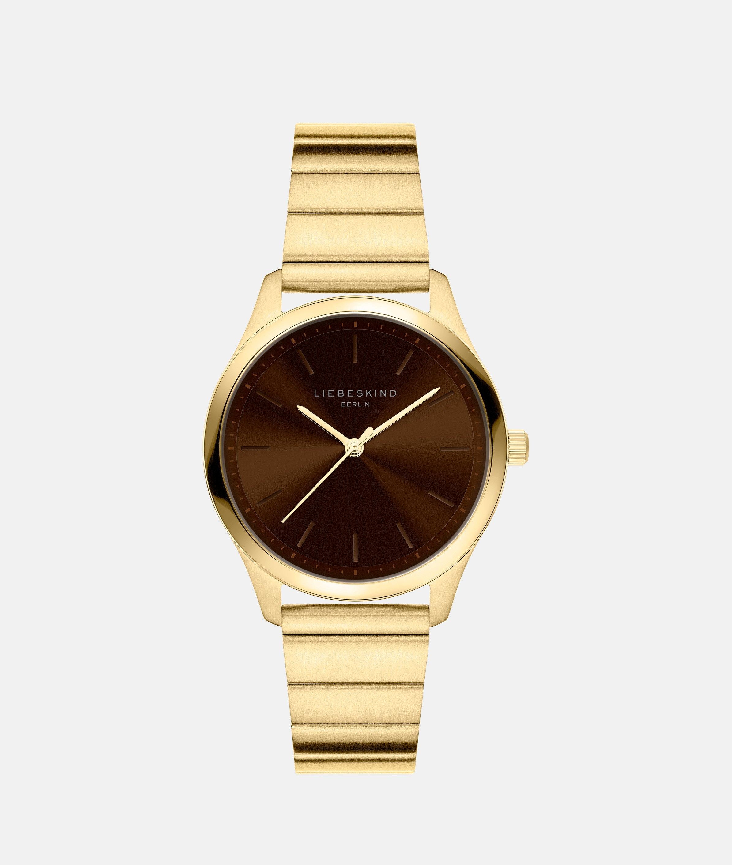 Liebeskind Berlin Quarzuhr »Basic Staples« Armbanduhr, Damenuhr, Edelstahlarmband, analog