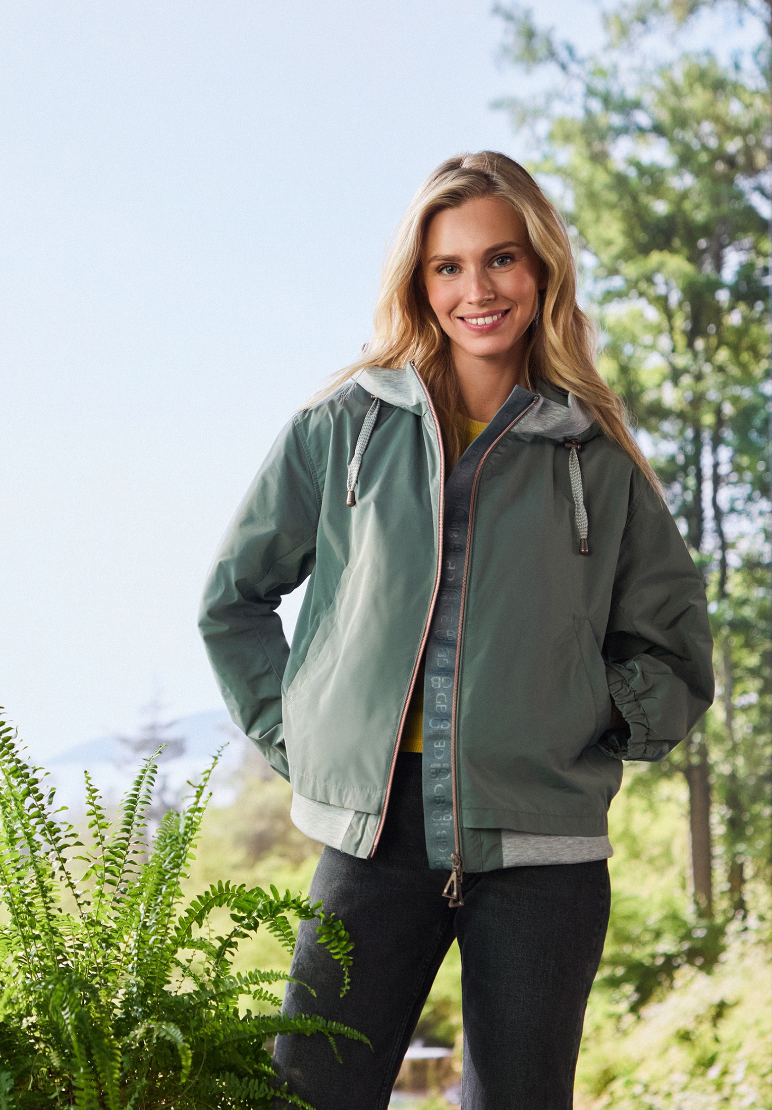 Gil Bret Sommerjacke »Sommerjacke mit Kapuze«