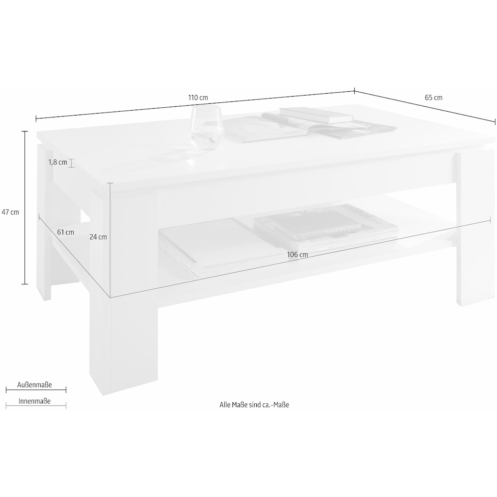 INOSIGN Couchtisch »Tanum«