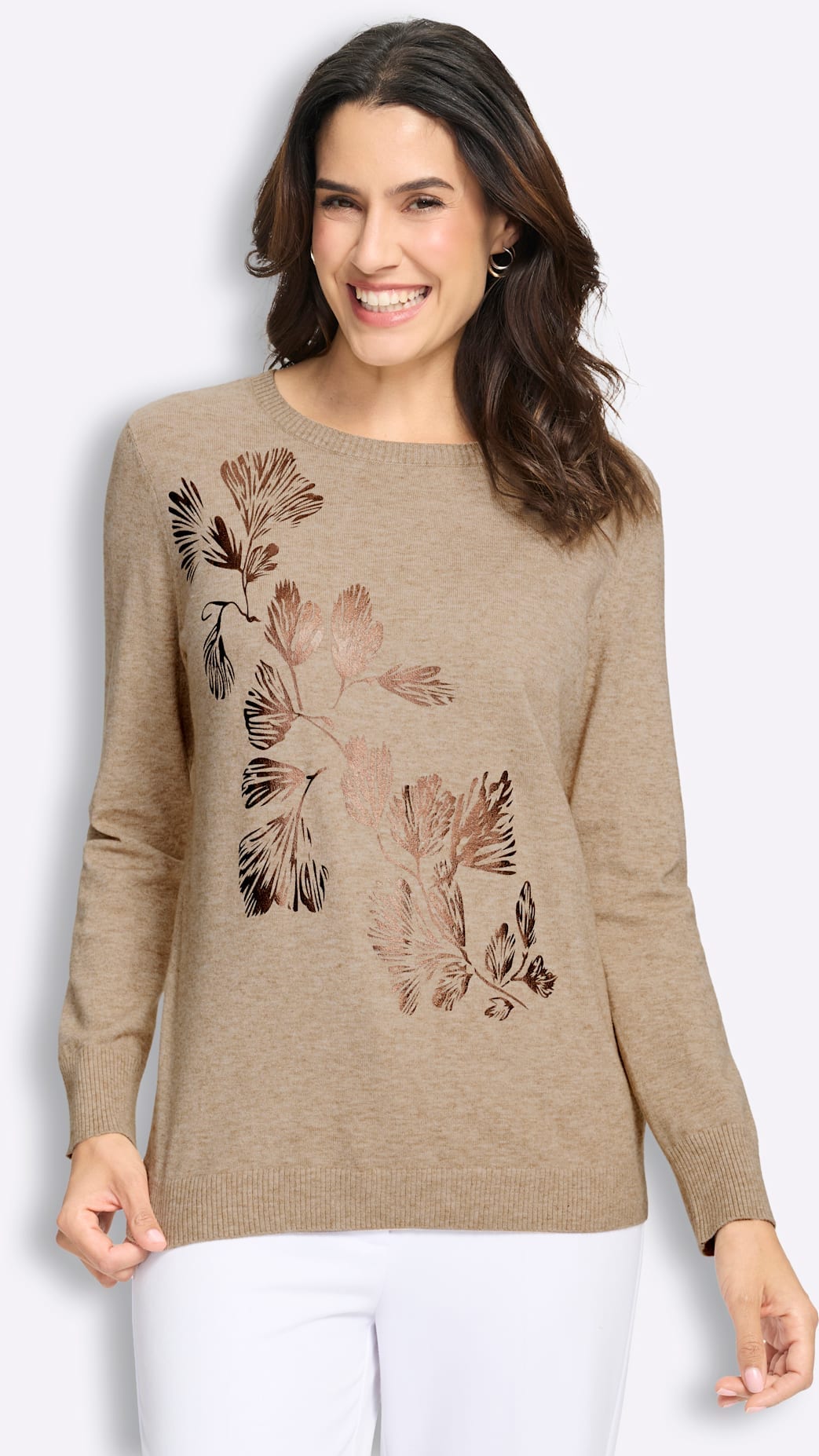 Inspirationen Strickpullover »Feinstrick-Pullover«