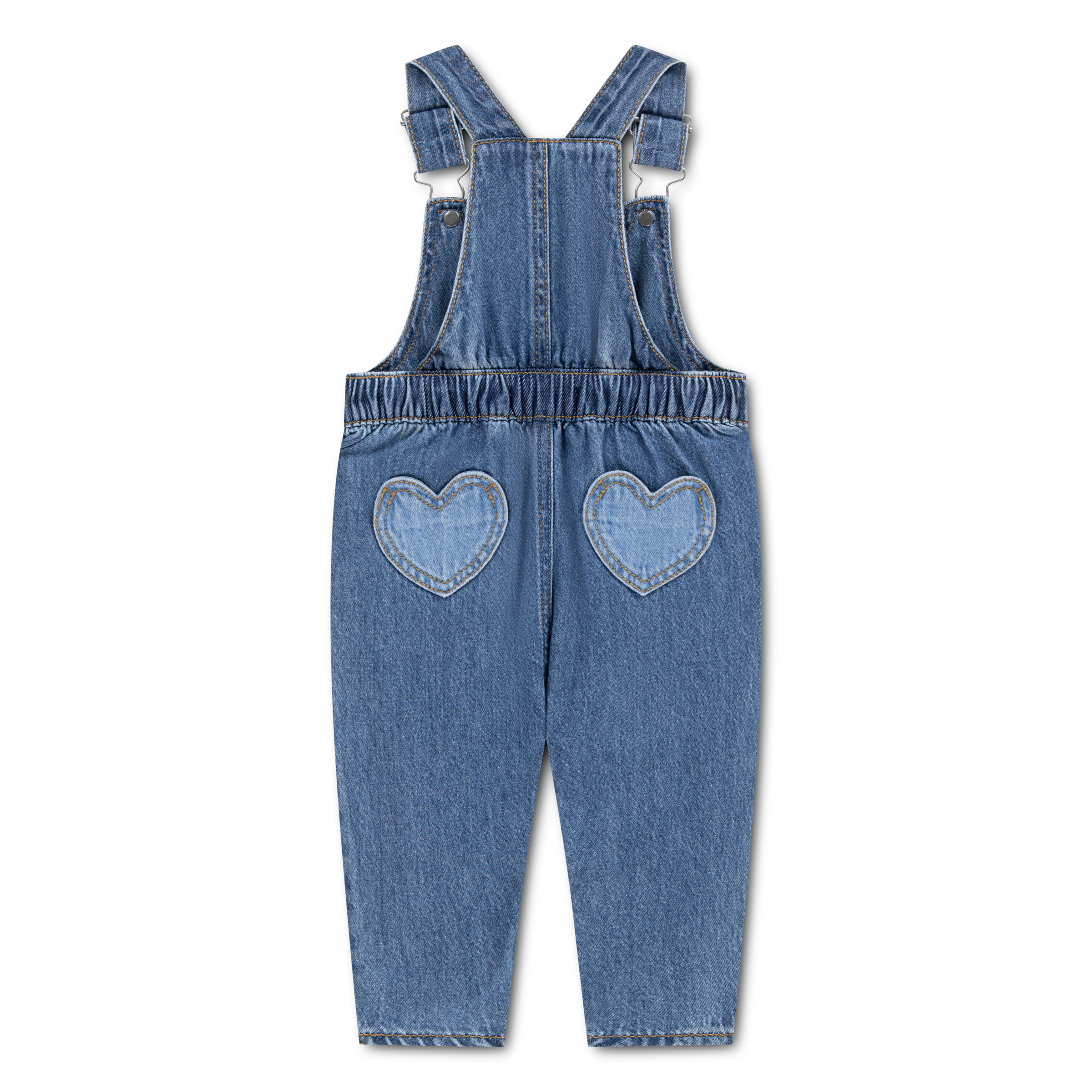 Levi's® Kids Jeanslatzhose »LVG OVERALL W HEARTS« mit süßen Herztaschen, super bequem
