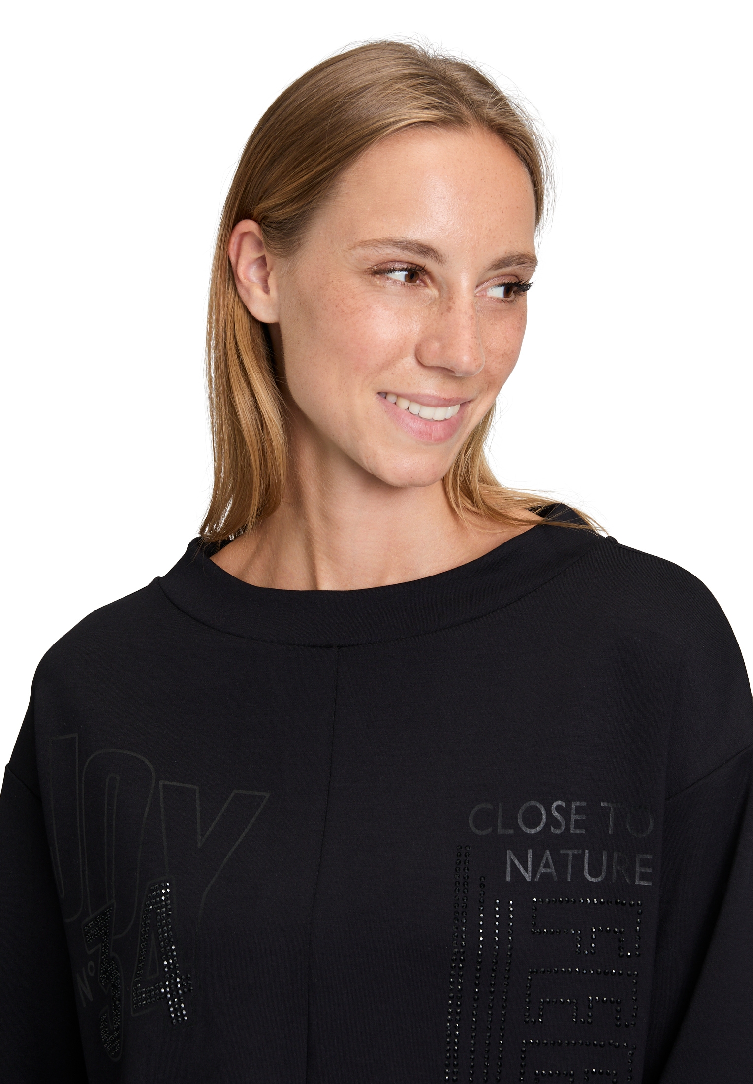 Betty Barclay Sweatshirt »Sweatshirt mit Stehkragen«
