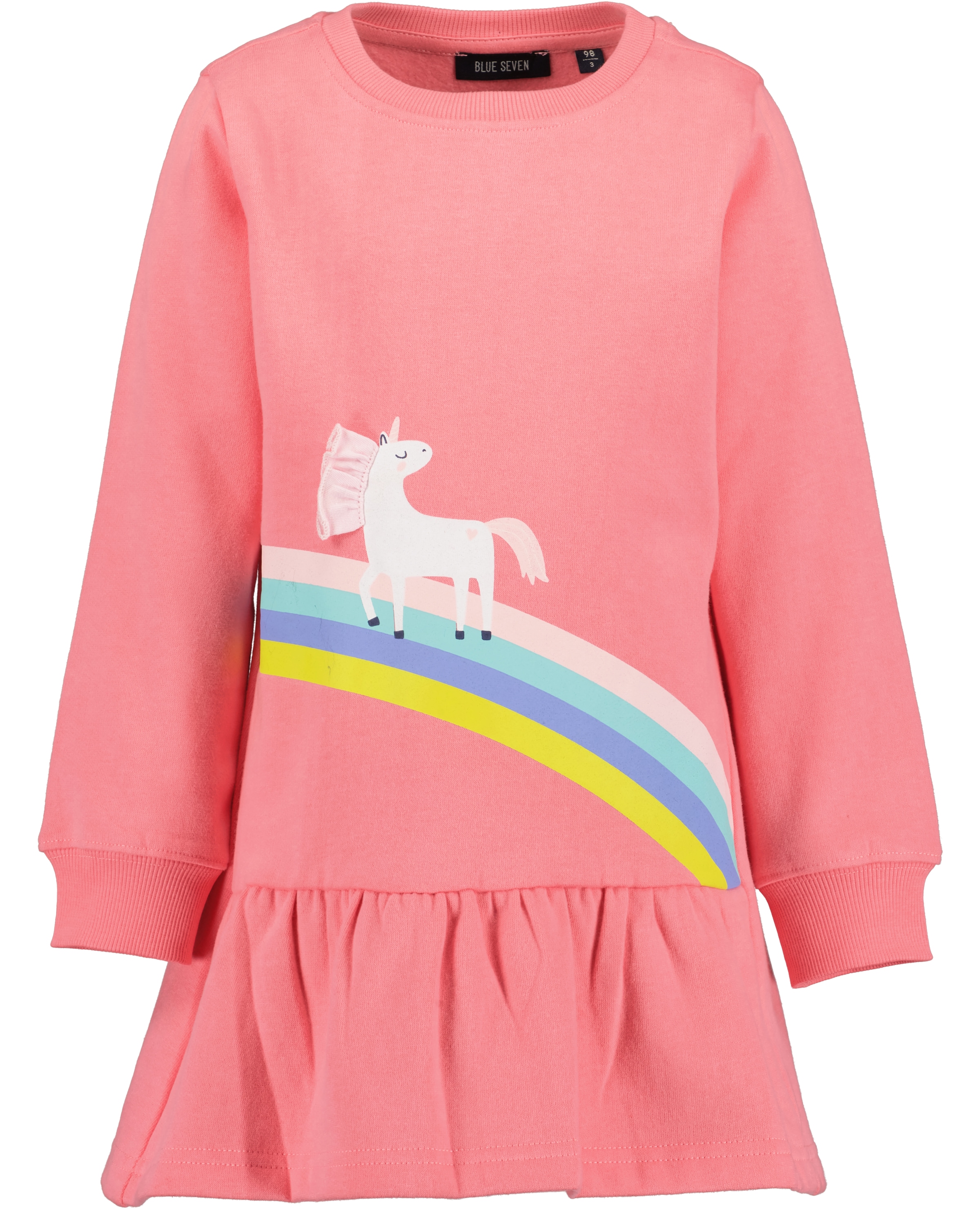 Blue Seven Mädchen Sweatkleid in unterschiedlichen Passformen, Größe 122