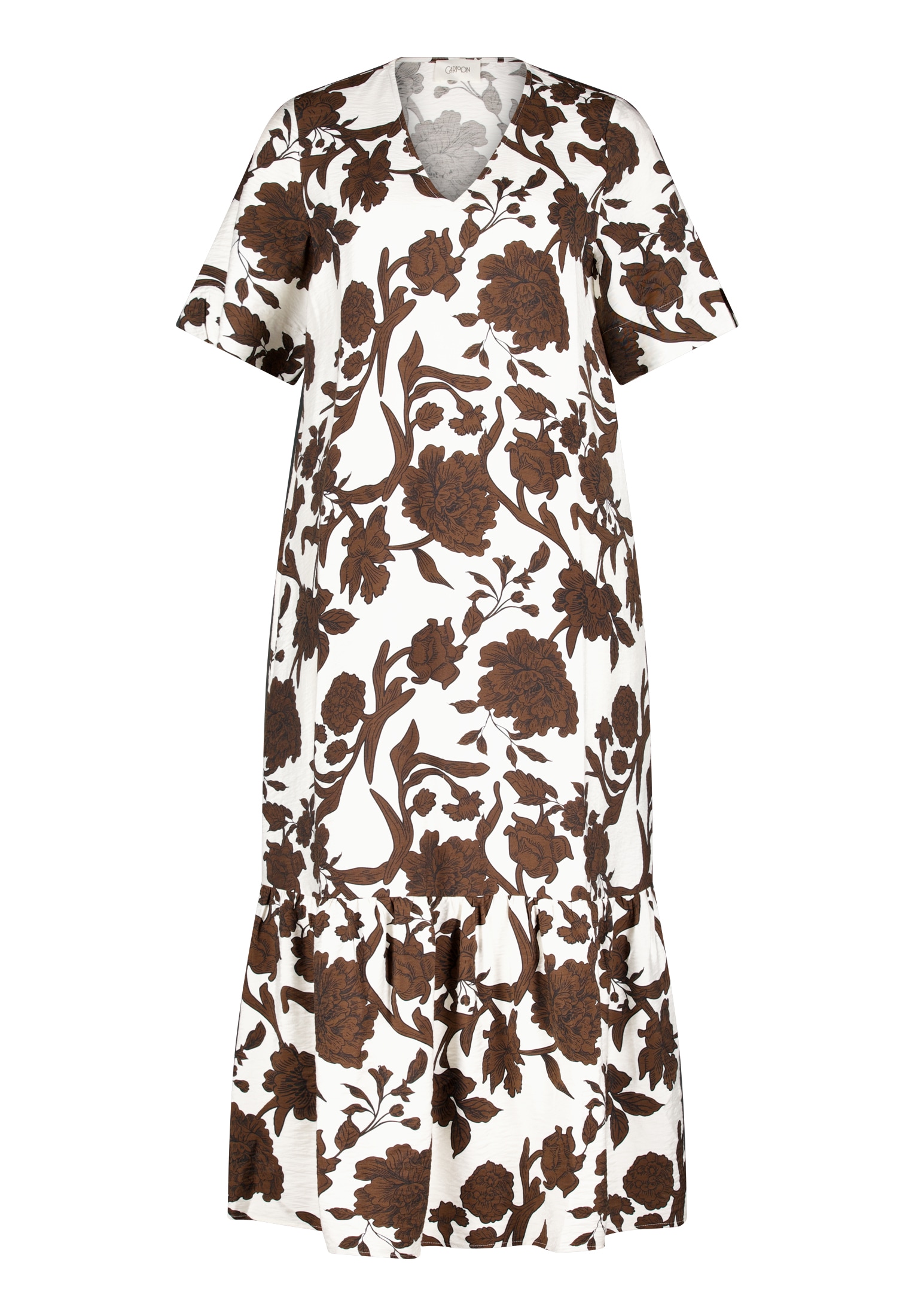 Cartoon Midikleid »Midikleid mit Volant«