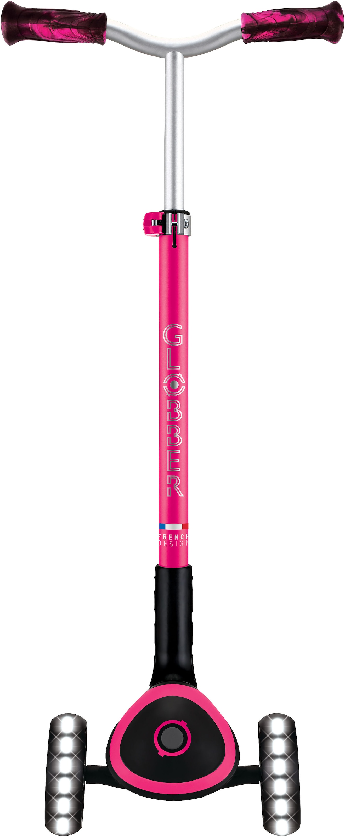 Globber Tretroller »ACE LIGHTS, mit Leuchtrollen«