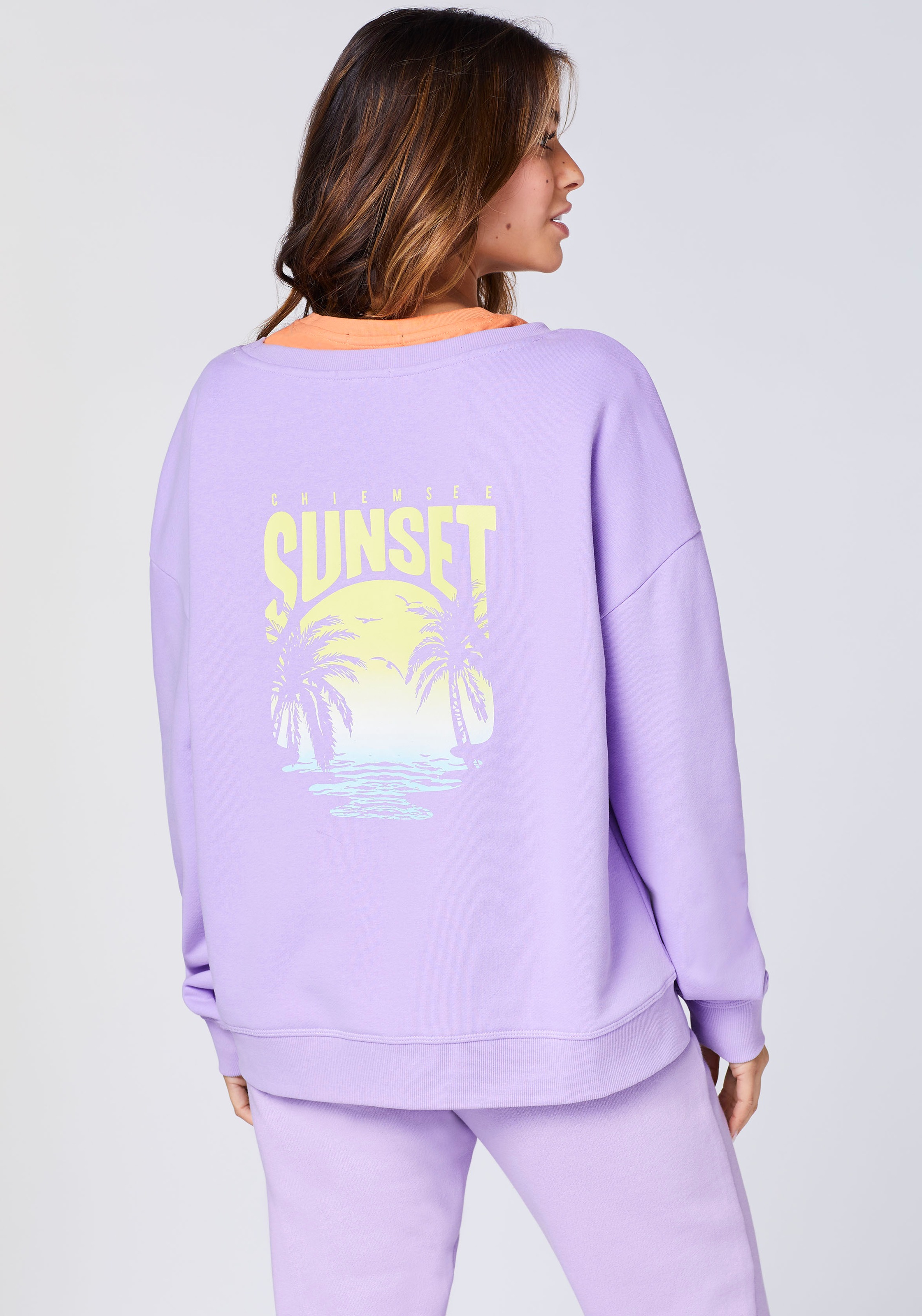 bestellen Online Sweatshirt Chiemsee »PURPLE Shop ROSE« im OTTO