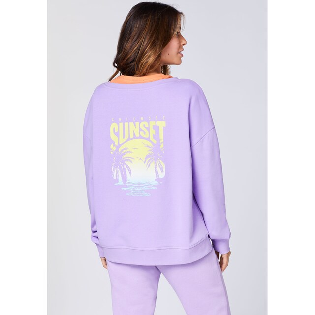 Chiemsee Sweatshirt »PURPLE ROSE« bestellen im OTTO Online Shop