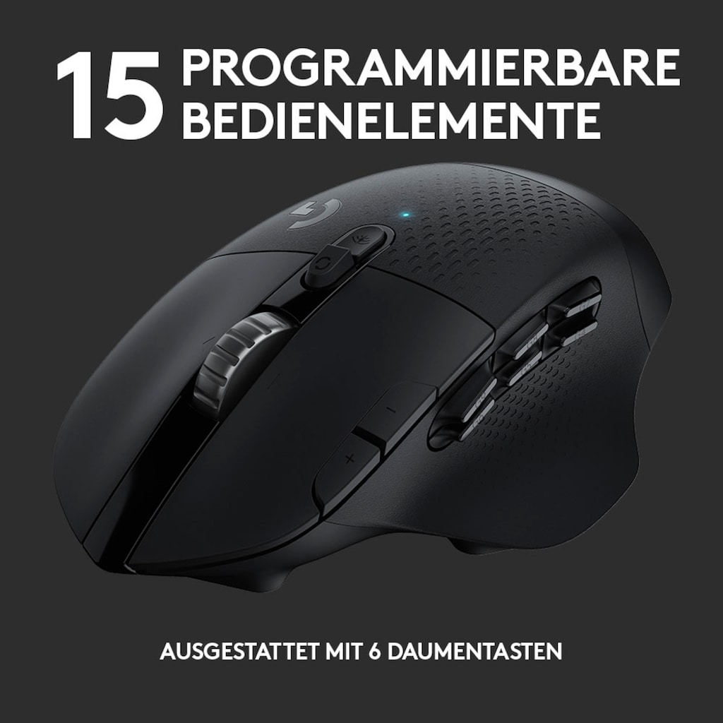 Logitech G Gaming-Maus »G604 LIGHTSPEED Wireless«, Bluetooth