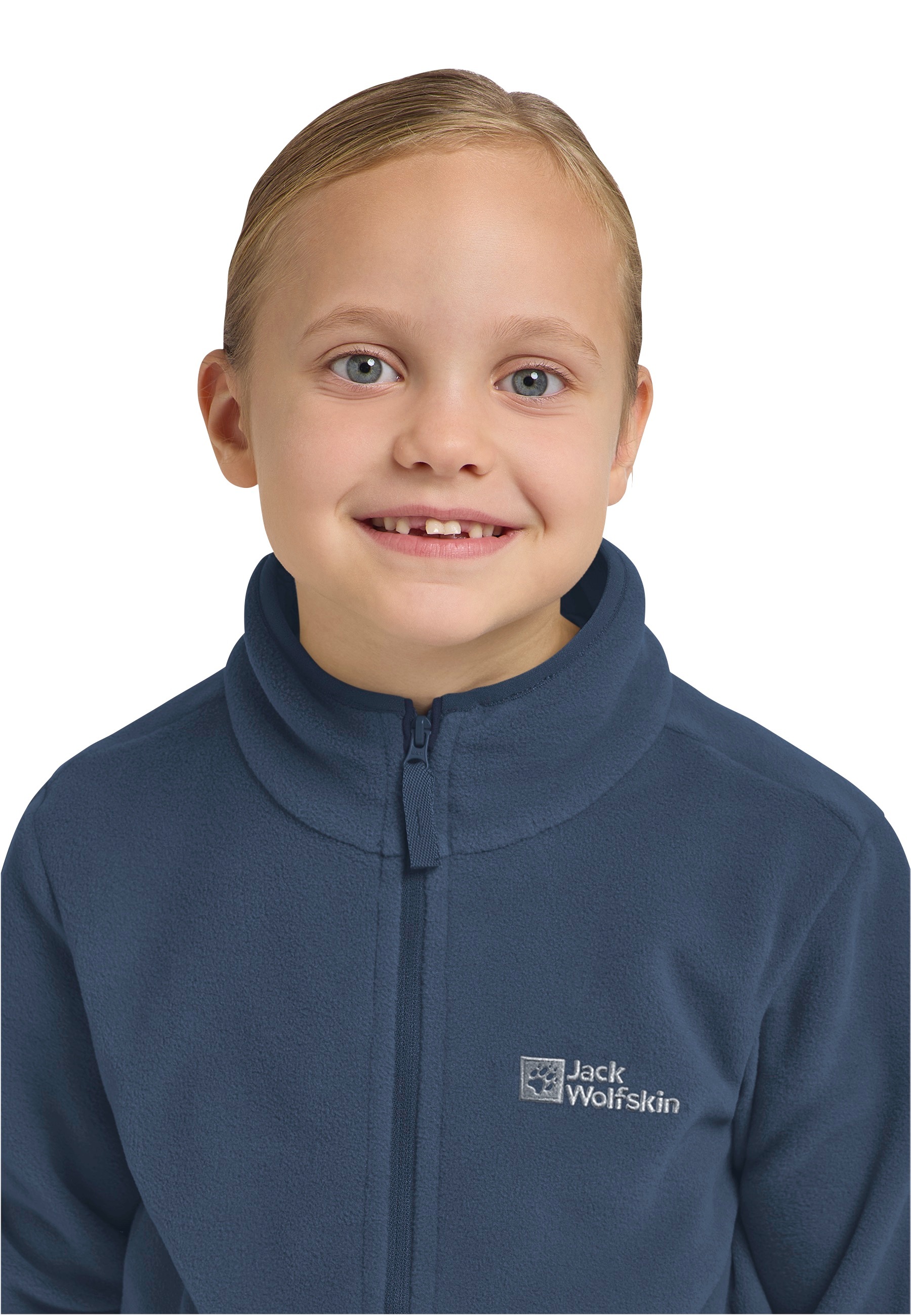 Jack Wolfskin Fleecejacke »TAUNUS JACKET K«, Winddicht, atmungsaktiv, Übergangsjacke