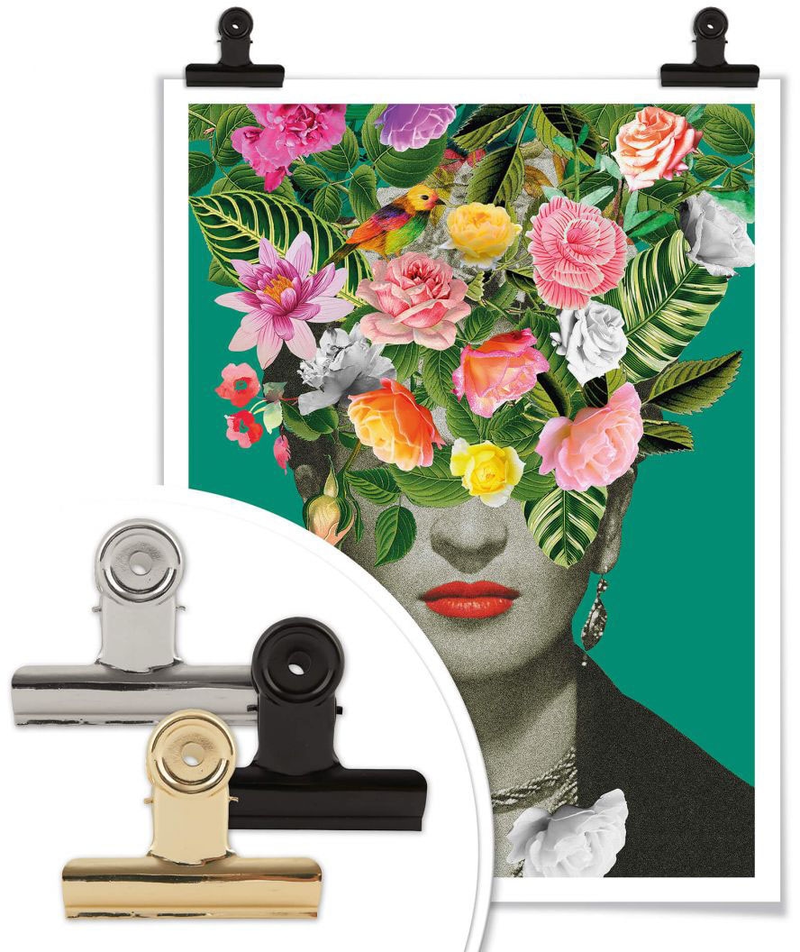 Wall-Art Poster (1 Schriftzug, St.) Floral OTTO bei Studio«, »Frida online