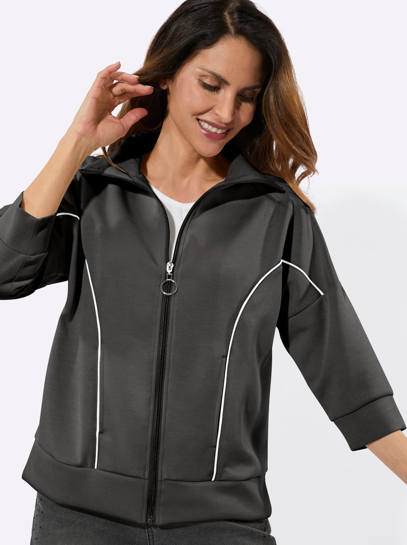 Inspirationen Shirtjacke »Shirtjacke« 1