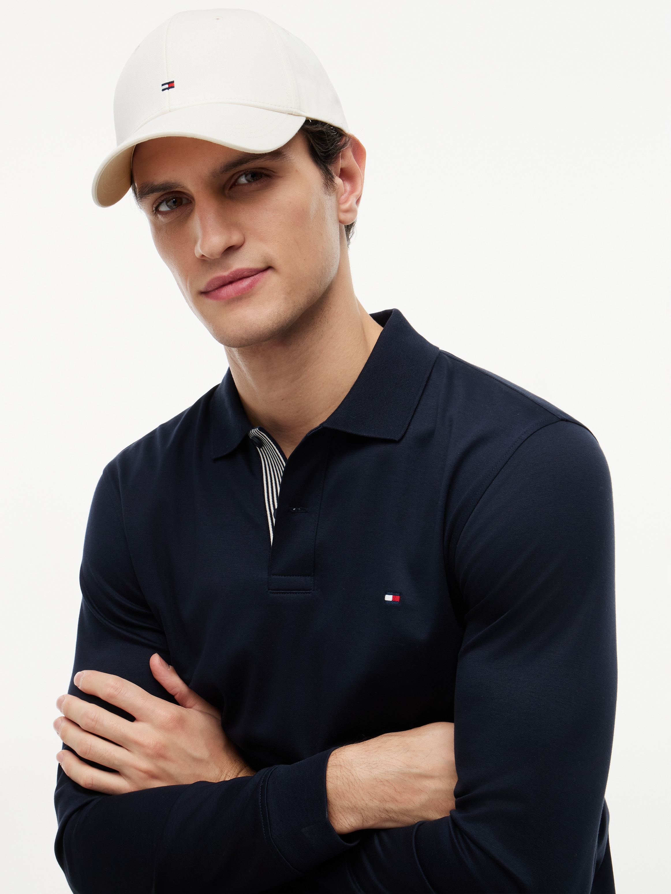 Tommy Hilfiger Baseball Cap »TH FLAG COTTON 6 PANEL CAP« Klemmverschluss, Logoprägung UNISEX