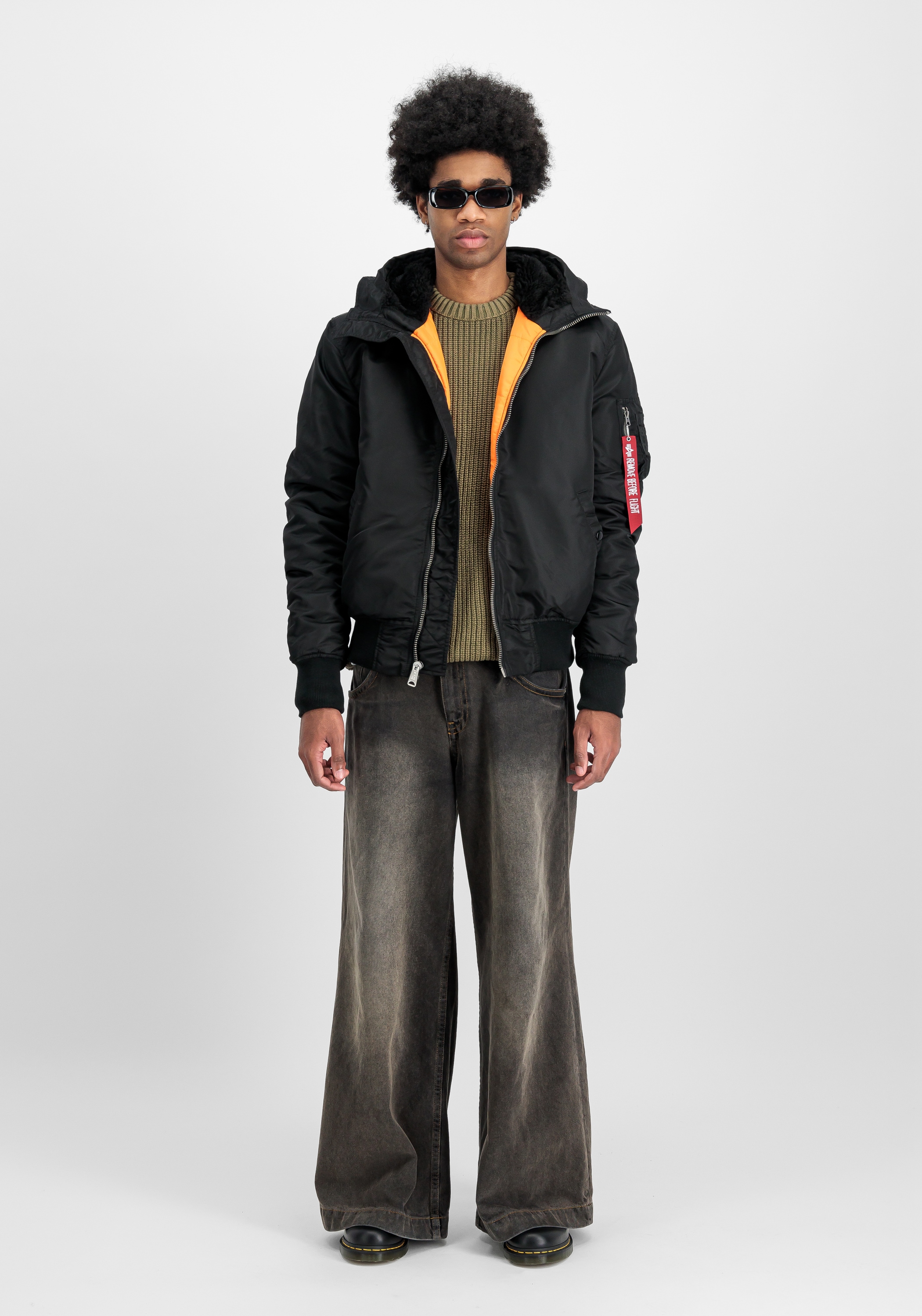 Alpha Industries Bomberjacke »Alpha Industries Men - Bomber Jackets MA-1 Hooded«