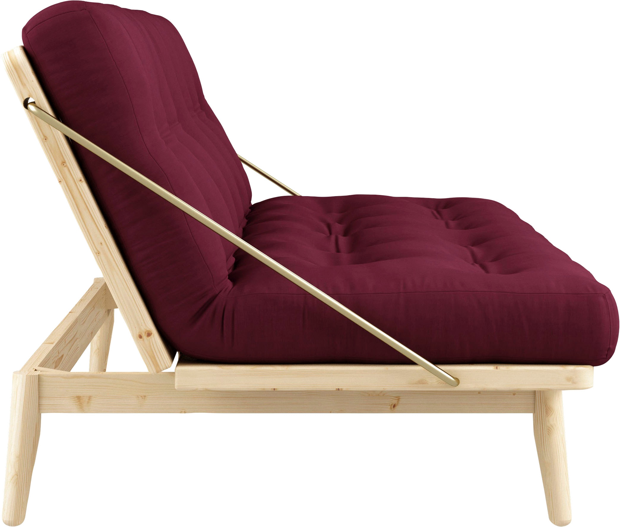 Karup Design Schlafsofa »Folk«, aus massiven Kiefernholz, inkl. Futonmatratze