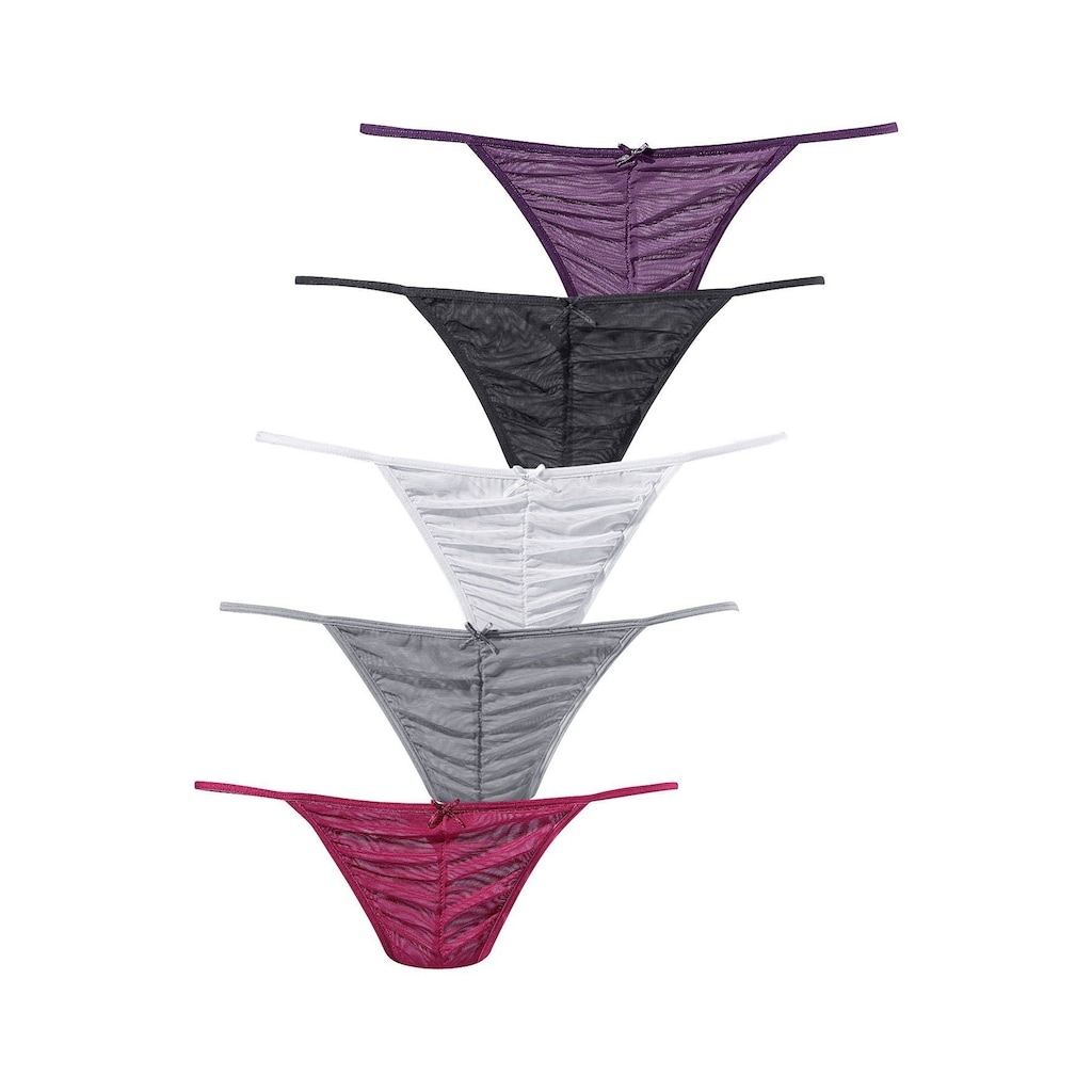 Vivance Stringtanga, (Packung, 5 St.)