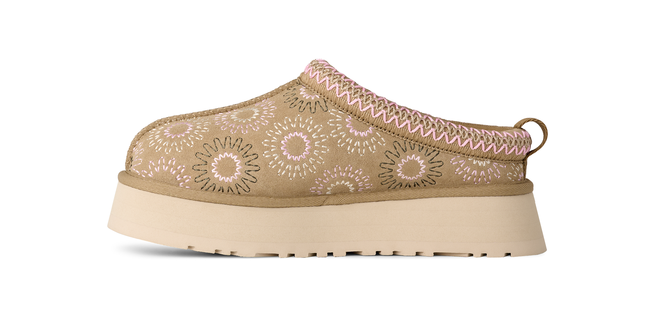 UGG Clog »TAZZ SUN STITCH«  Schlupfschuh, Mule mit Anziehlasche