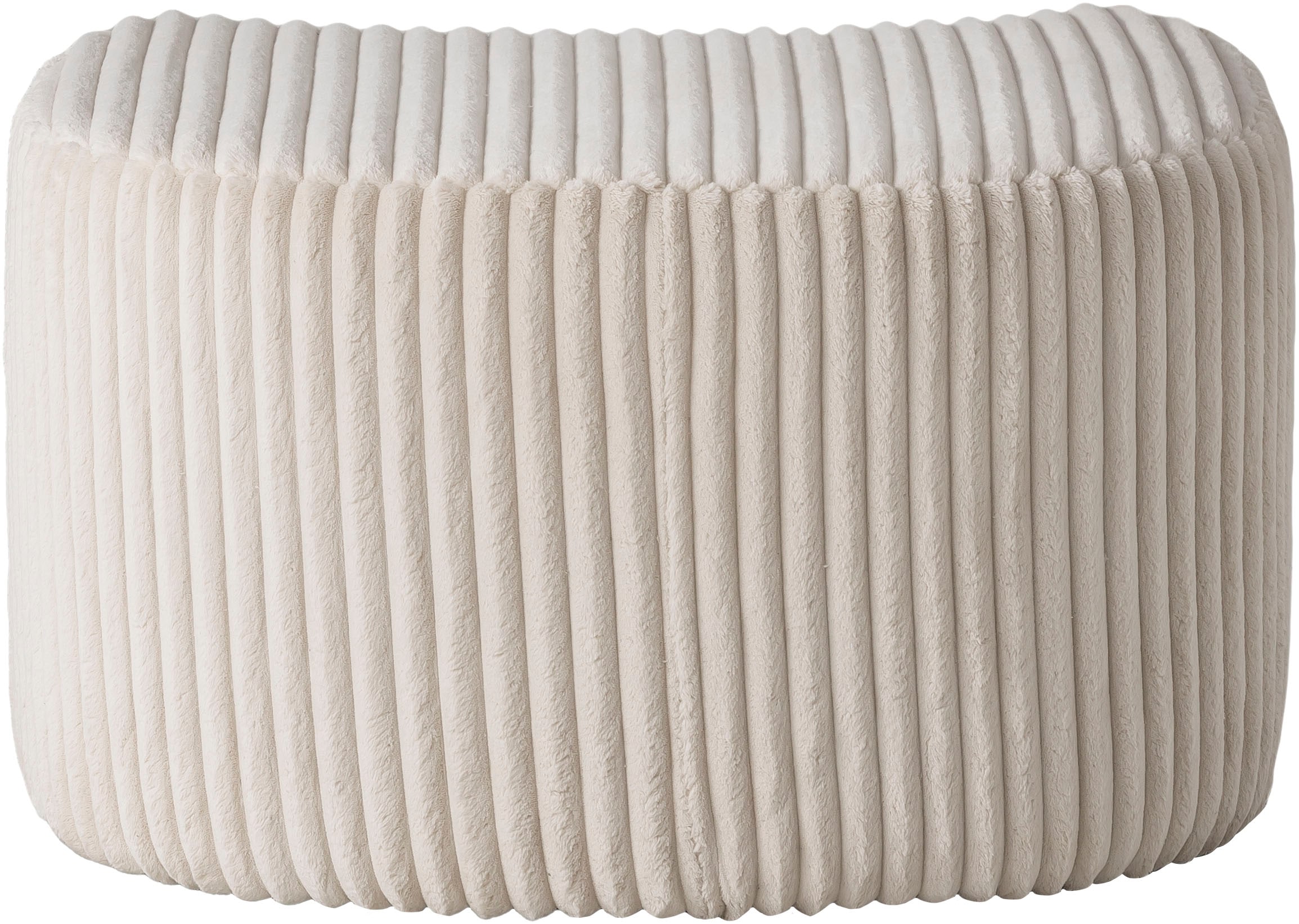 Home affaire Hocker »MAISIE, passende Ergänzung zum Big-Drehsessel« MAISIE, in Mega-Cord und Web-Velours