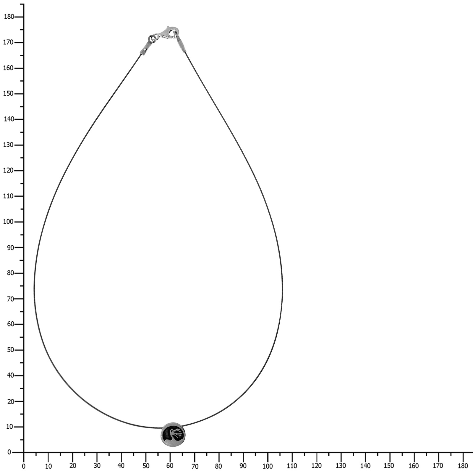 OSTSEE-SCHMUCK Kette mit Anhänger »- Windflüchter 10 mm - Silber 925/000 -,«