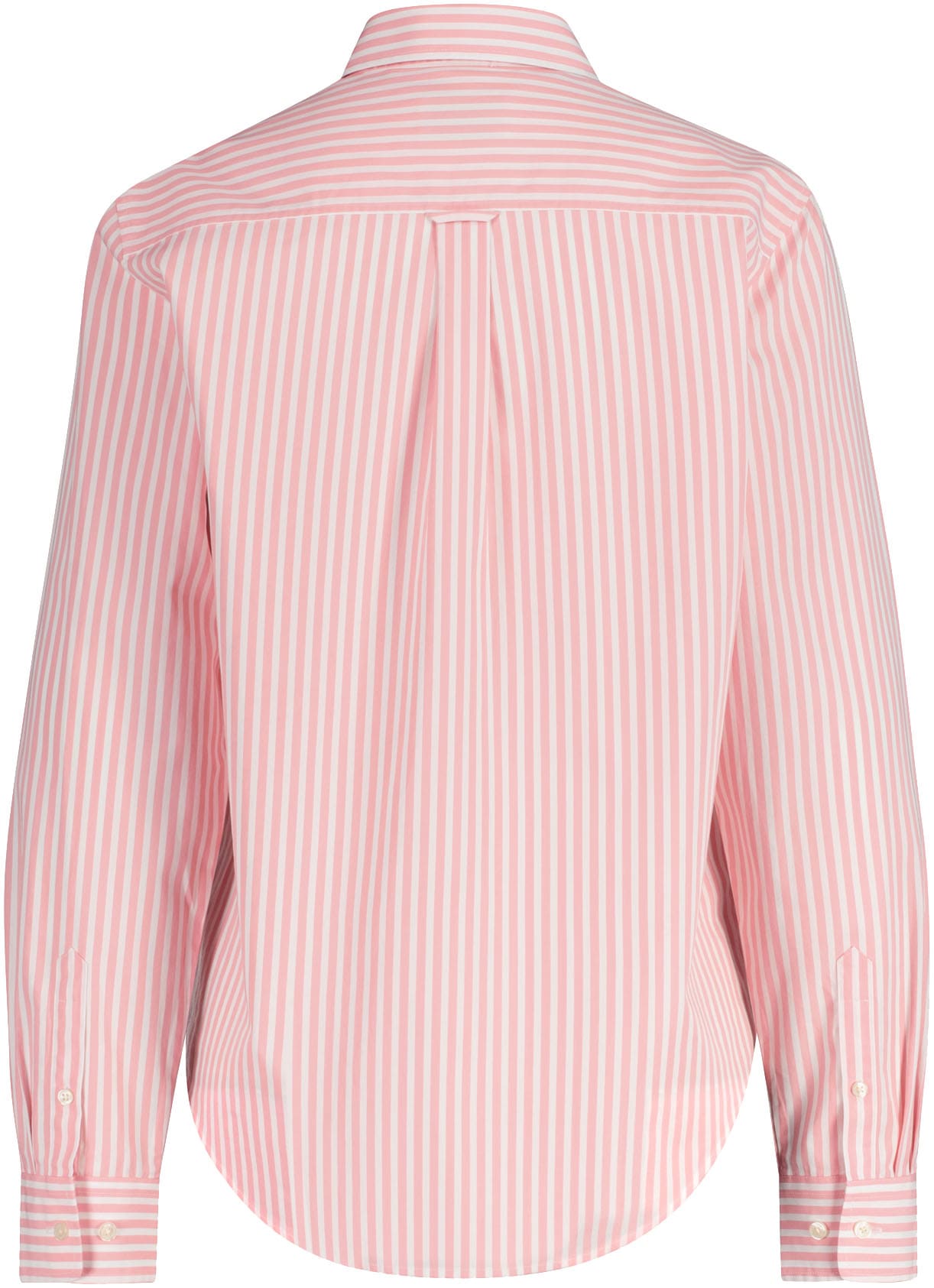 Gant Hemdbluse »REG POPLIN STRIPED SHIRT«, mit einer kleinen Logostickerei auf der Brust