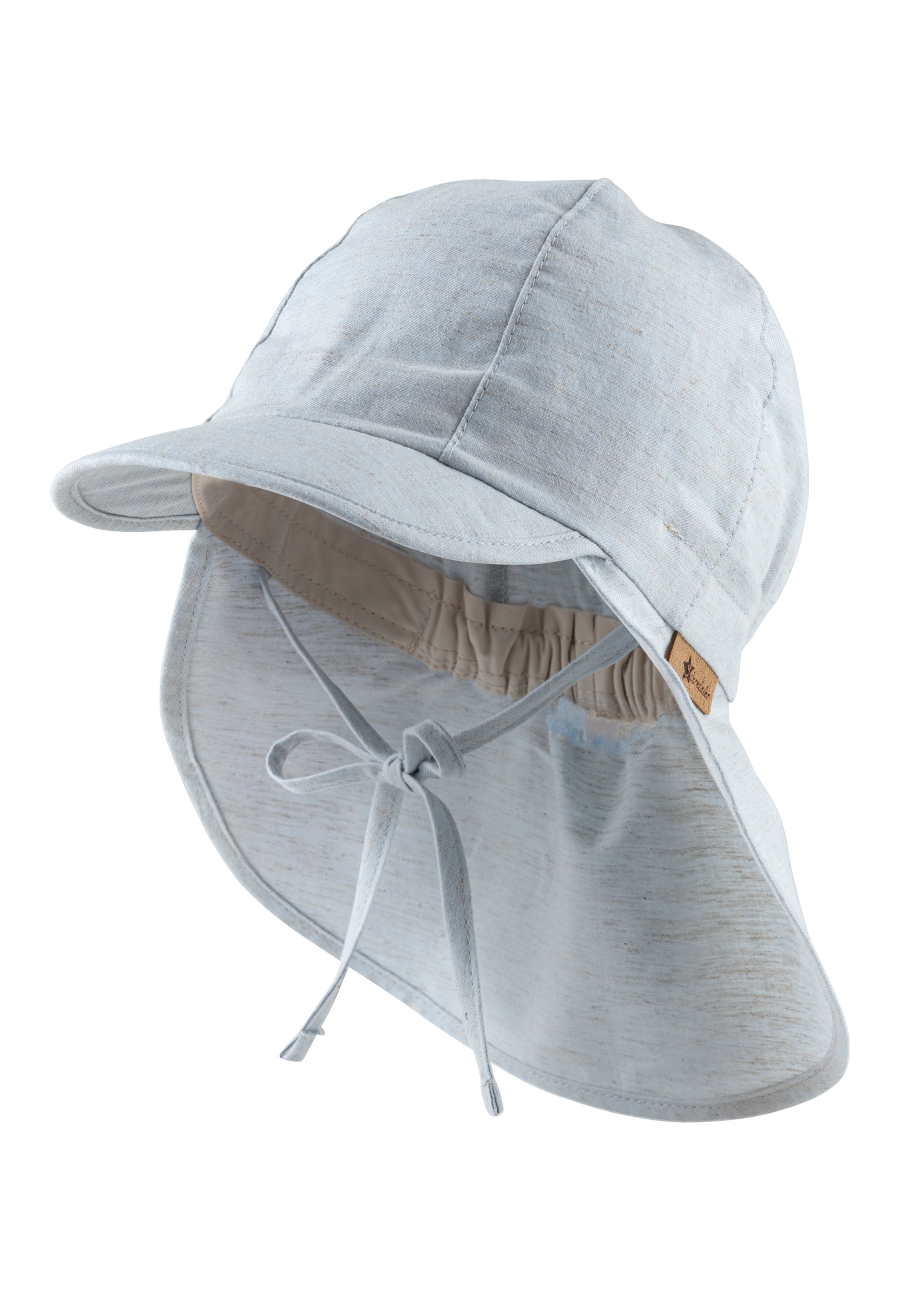 Sterntaler® Schirmmütze »Schirmmütze mit Nackenschutz meliert«