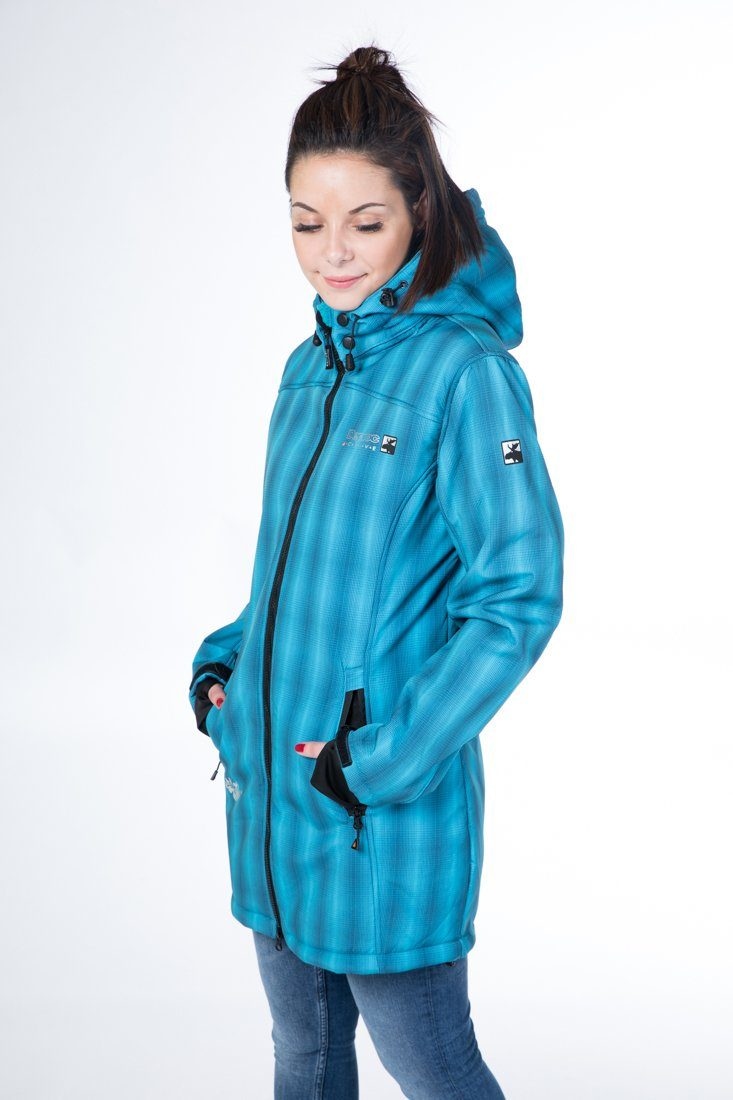 DEPROC Active Softshellmantel »KEELE PEAK II WOMEN«, auch in Großen Größen erhältlich