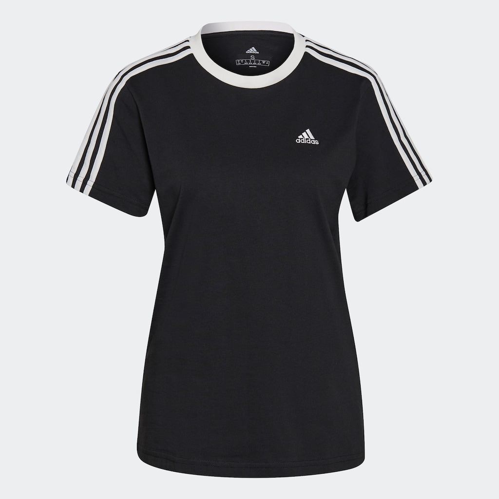 adidas Performance T-Shirt »ESSENTIALS 3-STREIFEN«