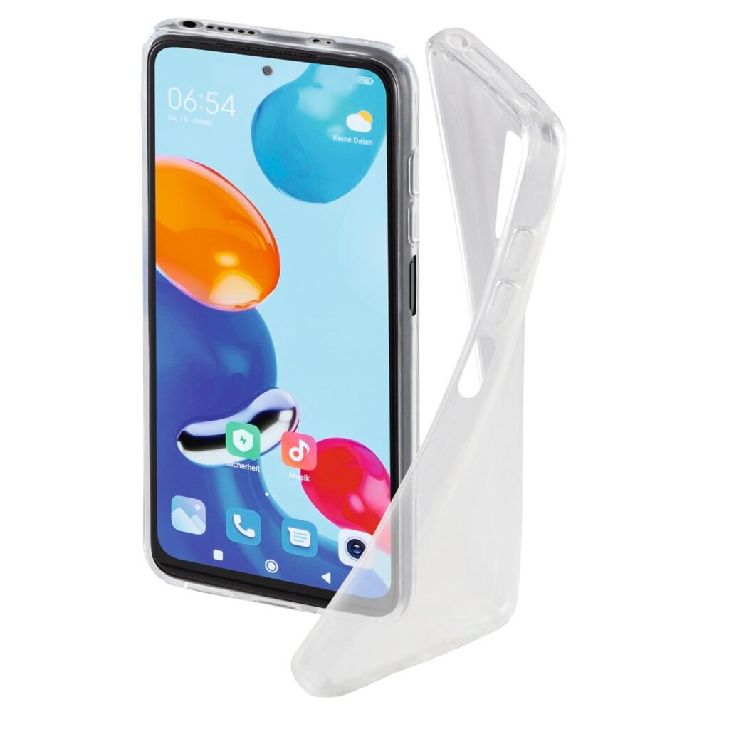 Hama Smartphone-Hülle »Cover "Crystal Clear" für Xiaomi Redmi Note 11/ Redmi Note 11S, Hülle«