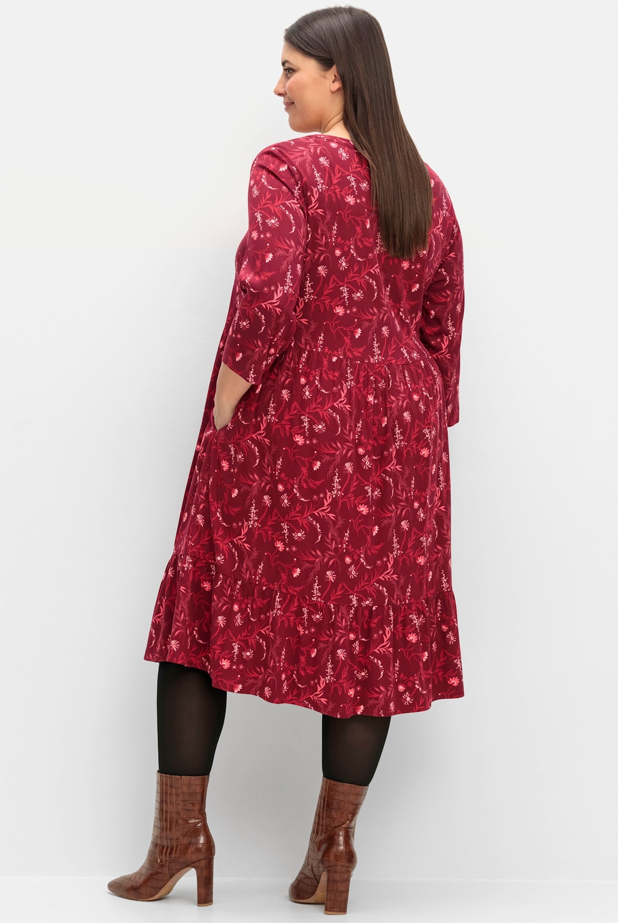 Sheego A-Linien-Kleid »A-Linien-Kleid«