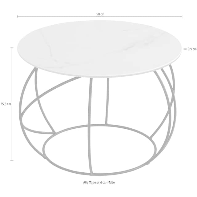 Shop Tischplatte OTTO Beistelltisch, Henke Möbel Online aus hochwertiger Keramik