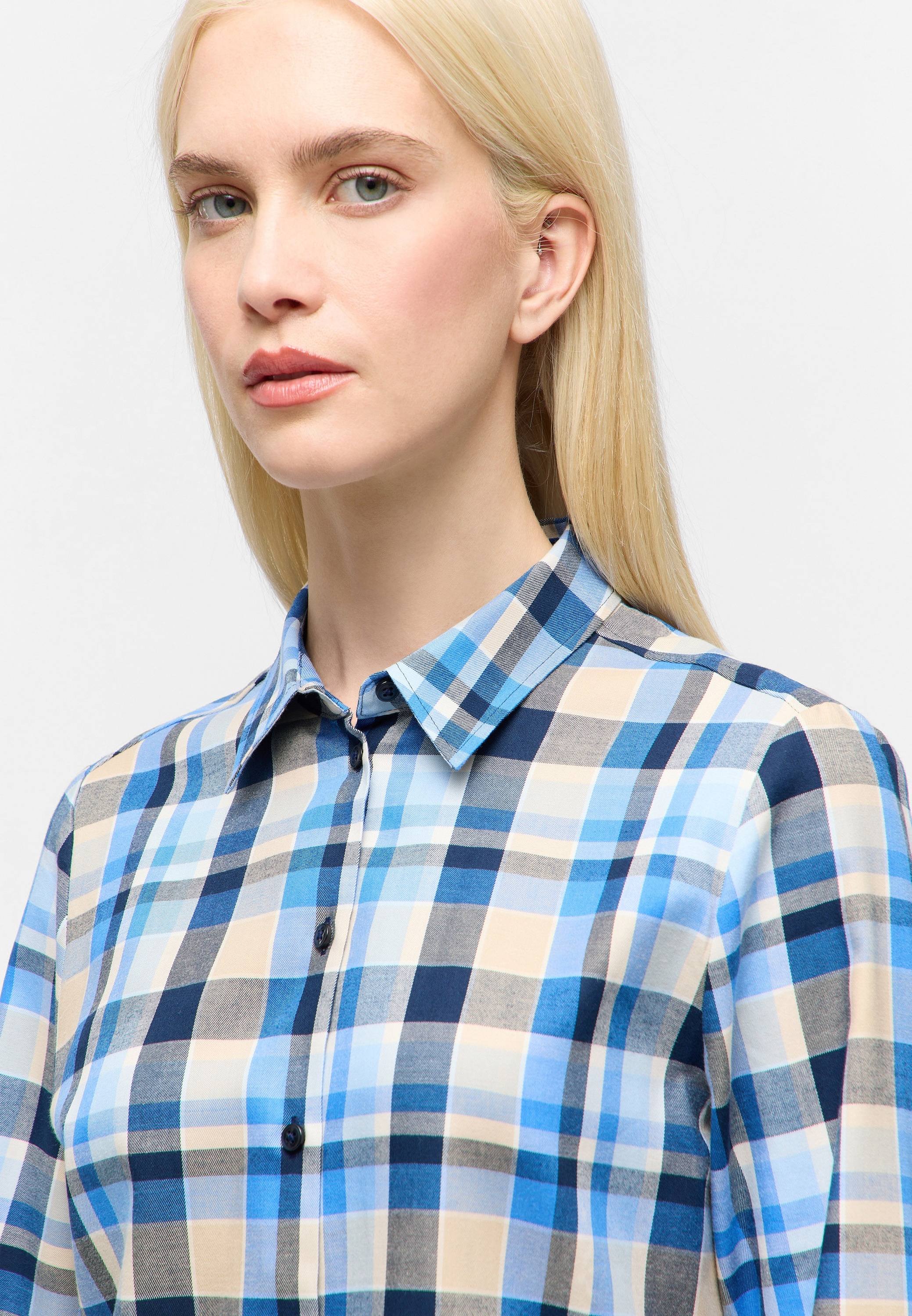 Eterna Hemdbluse »REGULAR FIT«, EASY IRON (bügelleicht)
