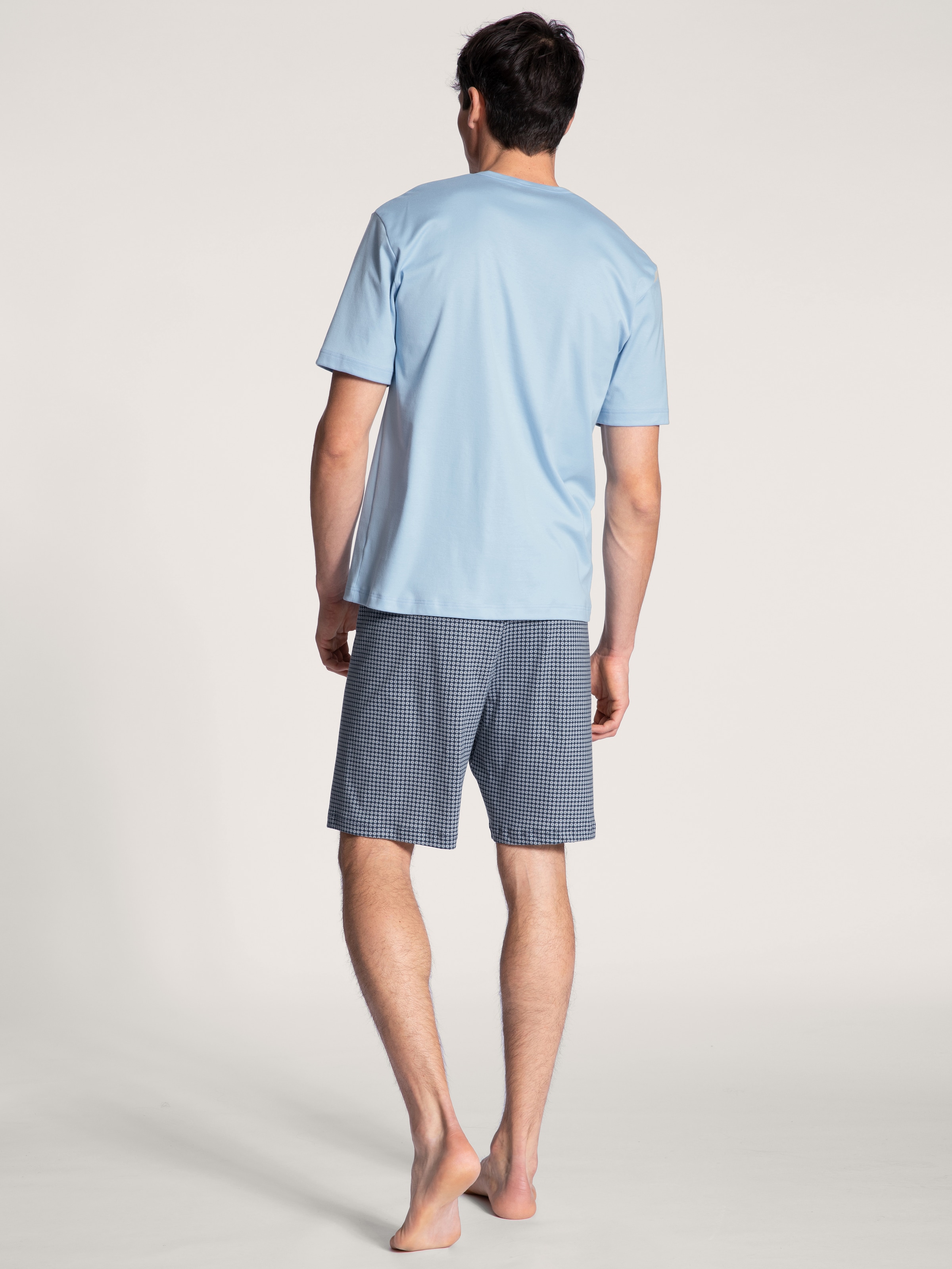 CALIDA Shorty »Relax Choice«, (2 tlg.), atmungsaktiv, Baumwolle, Oberteil mit Knopfleiste