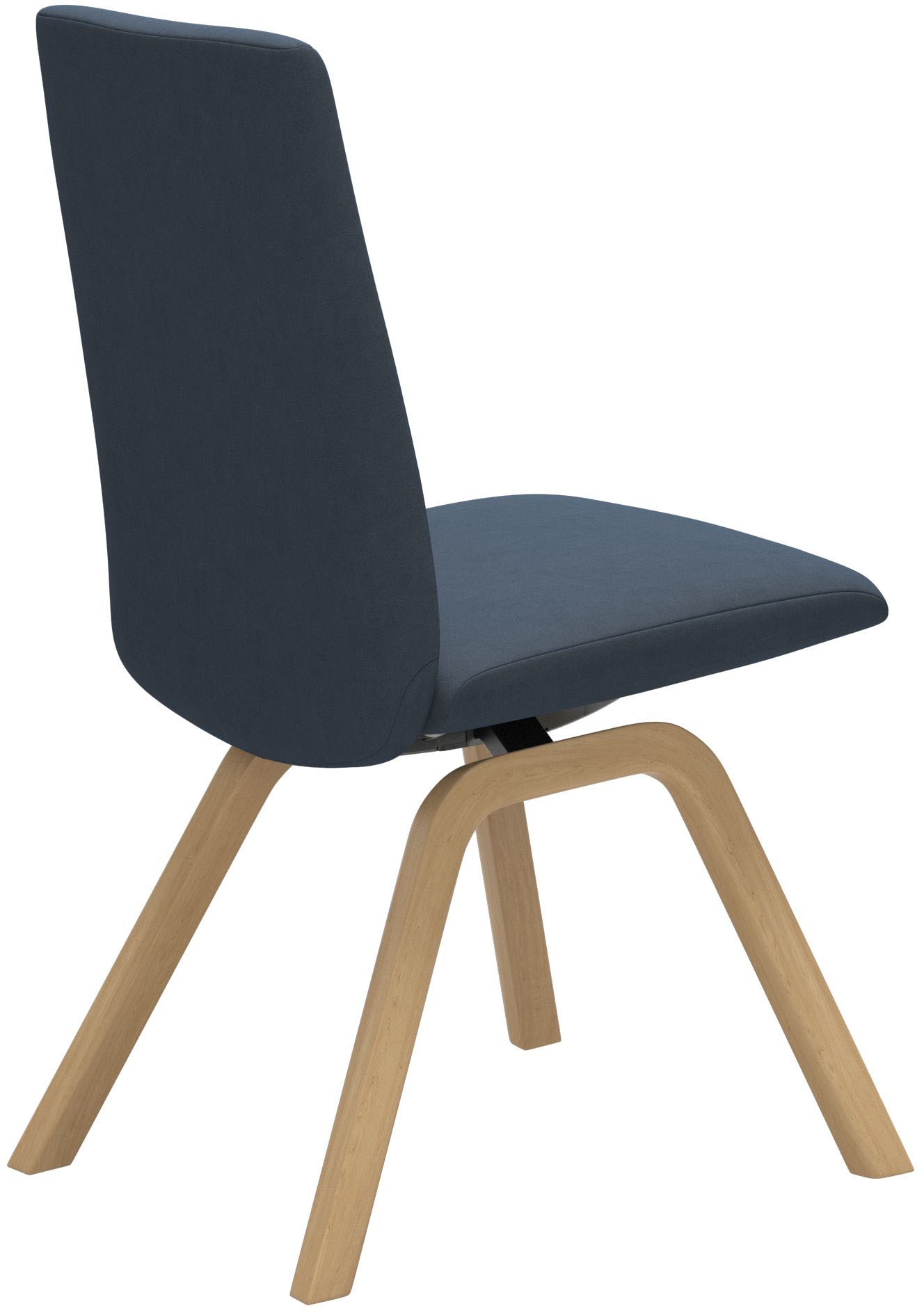Stressless® Polsterstuhl »Laurel«, Microfaser DINAMICA, Low Back, Größe M, mit schräggestellten Beinen in Eiche natur