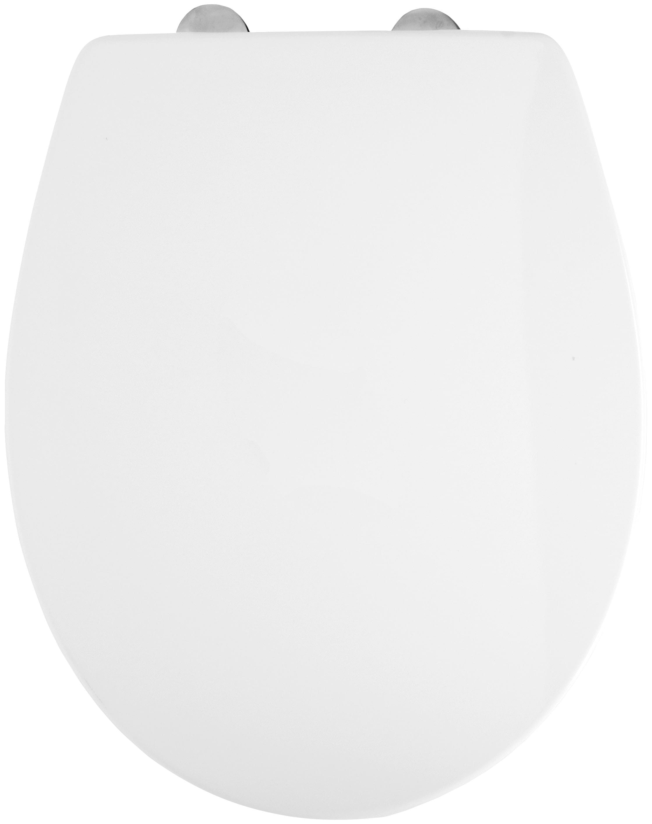 CORNAT WC-Sitz »Flaches Design - Pflegeleichter Duroplast - Quick up«, Clean Funktion - Absenkautomatik - Montage von oben / Toilettensitz