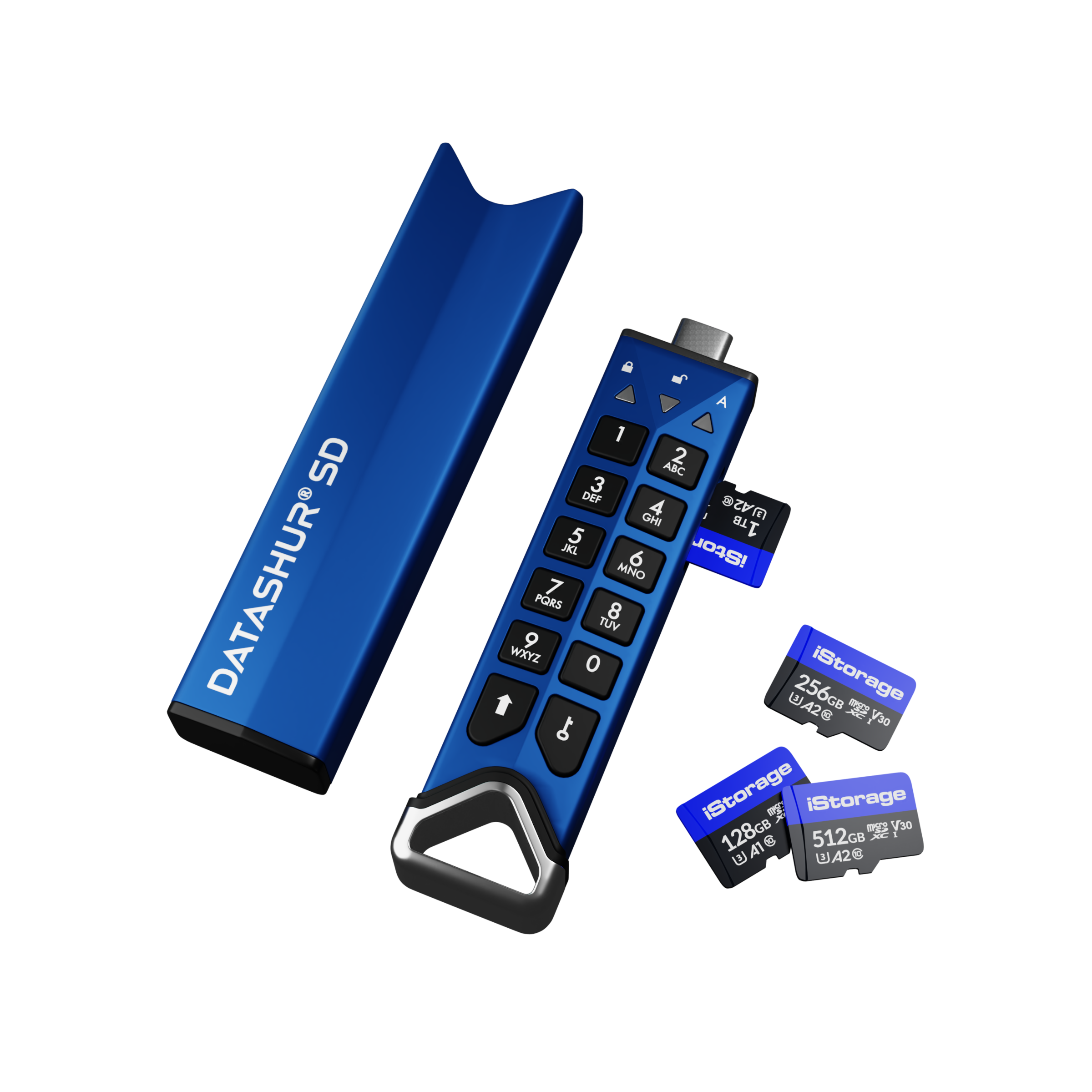 iStorage USB-Stick »datAshur SD«, (USB 3.2 Lesegeschwindigkeit 100 MB/s)