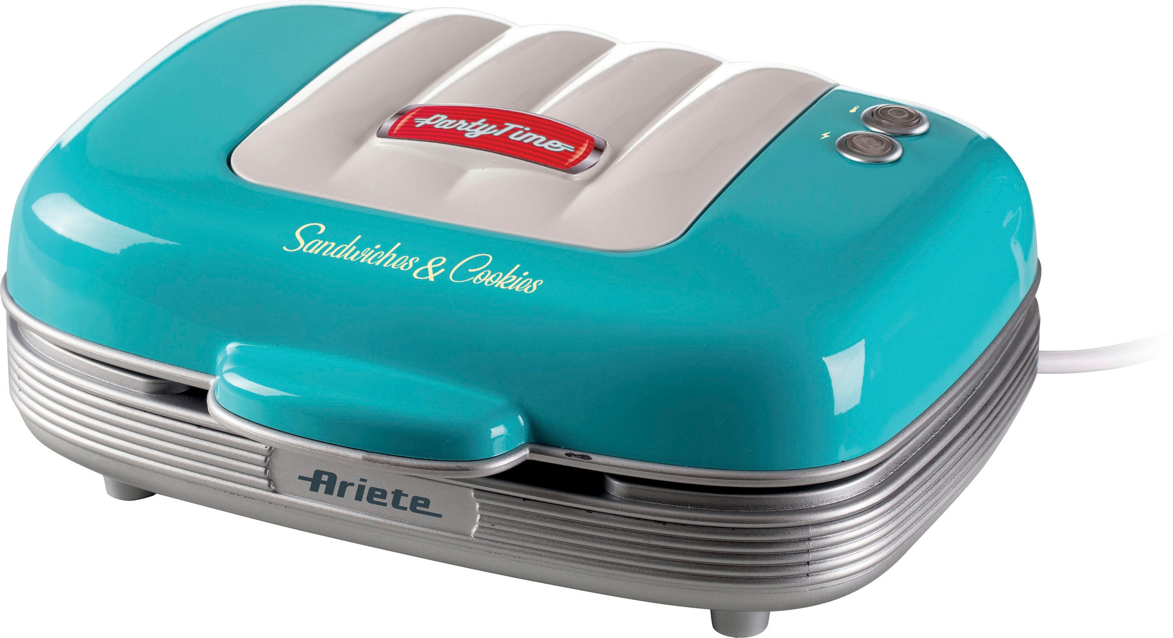 3-in-1-Sandwichmaker »Party Time 1972B 3 in 1 blau«, 700 W