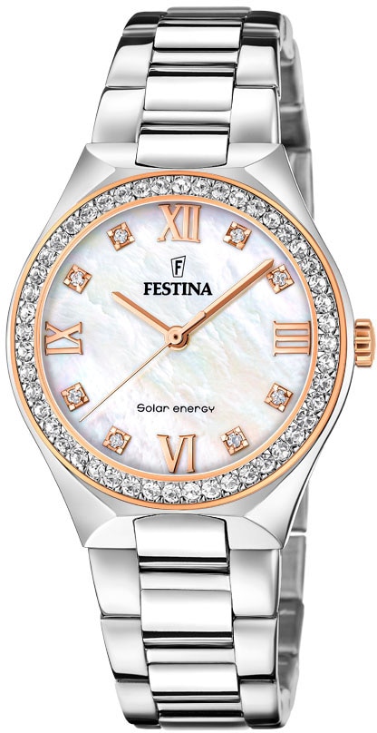 Festina Solaruhr »Solar Energy, F20658/1«, Armbanduhr, Damenuhr