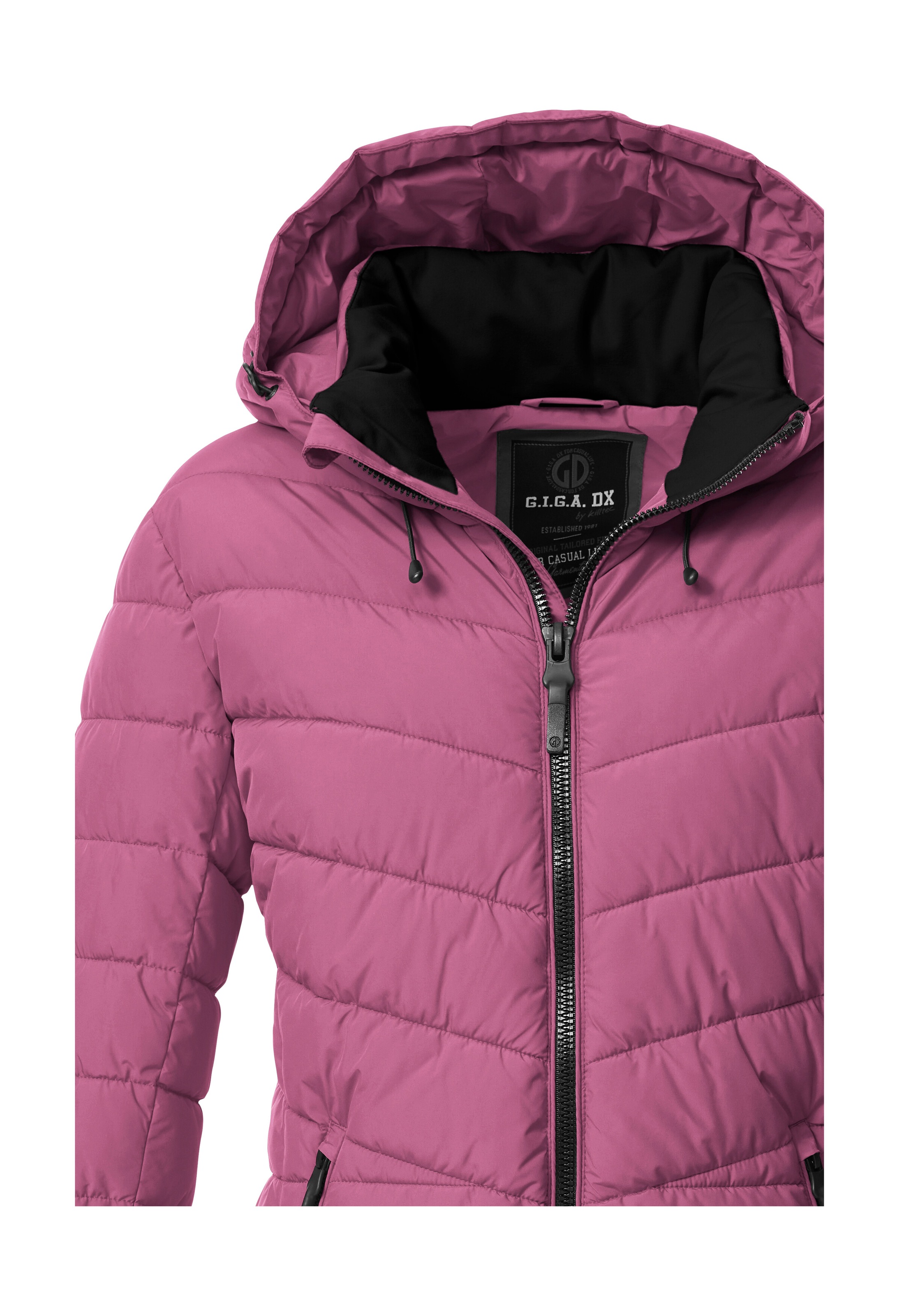 G.I.G.A. DX by killtec Steppjacke »GW 32 WMN QLTD JCKT«, Elegante Damenjacke, wasserabweisend, atmungsaktiv, abnehmbare Kapuze