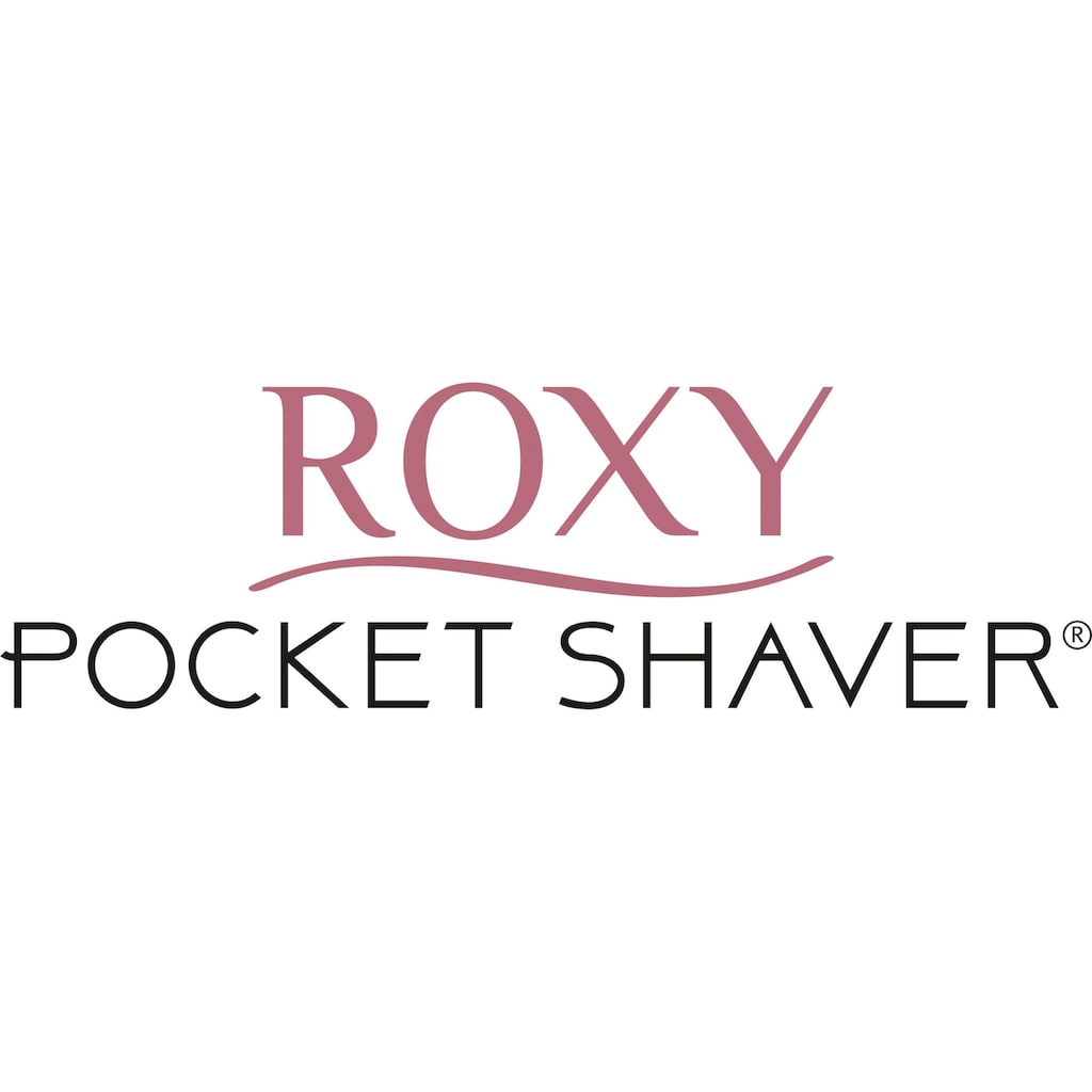 MediaShop Elektrogesichtshaarentferner »Roxy Pocket Shaver«, 2 St. Aufsätze