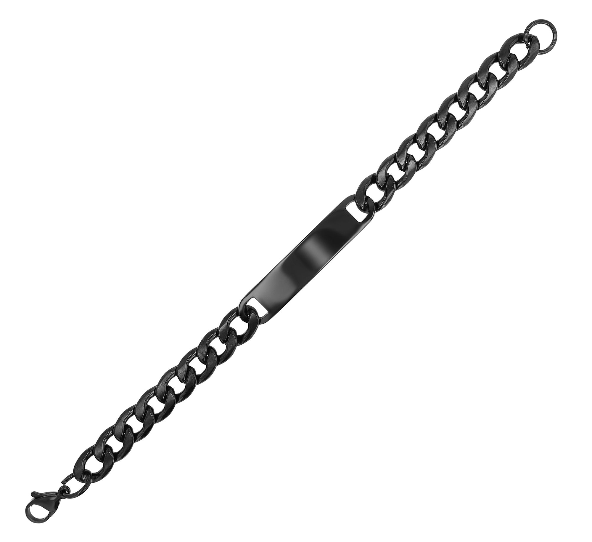 Adelia´s Panzerarmband »Unisex Armband ¿ Panzerarmband aus Edelstahl 21 cm«